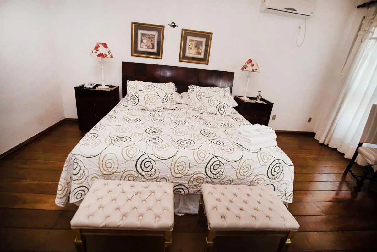 Bed in Pousada Solar da Imperatriz