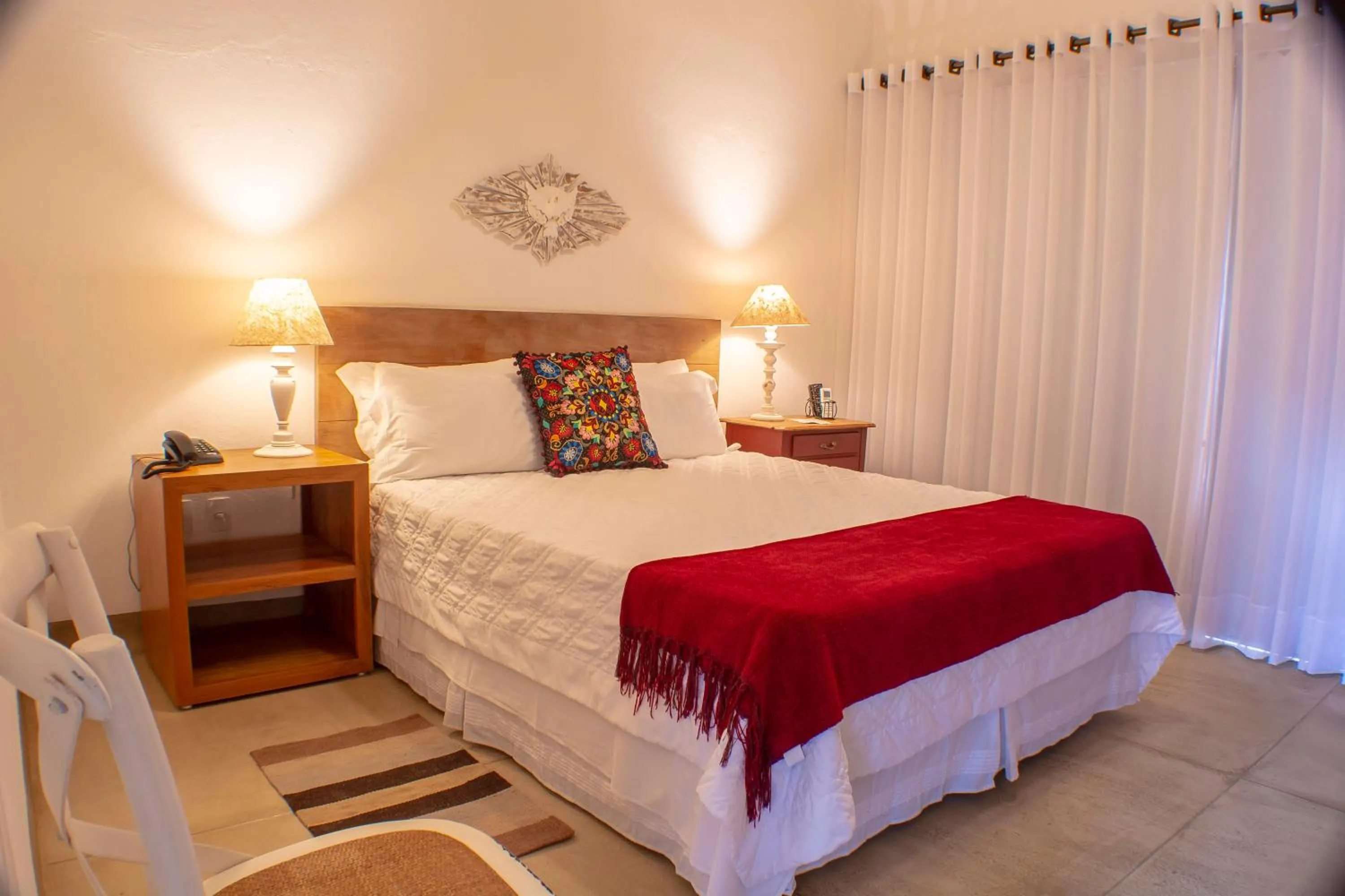 Bed in Pousada Solar da Imperatriz