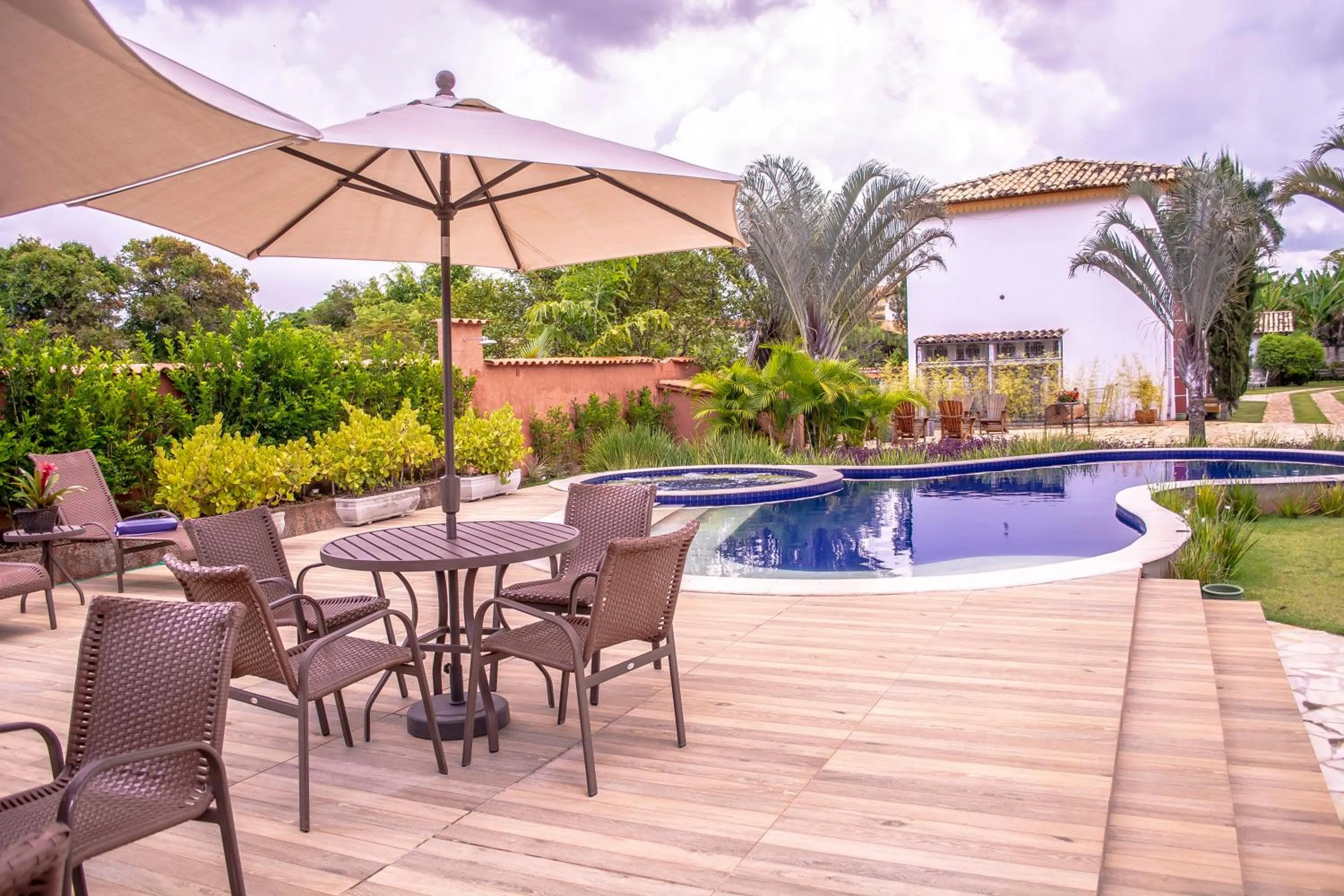 Swimming pool in Pousada Solar da Imperatriz