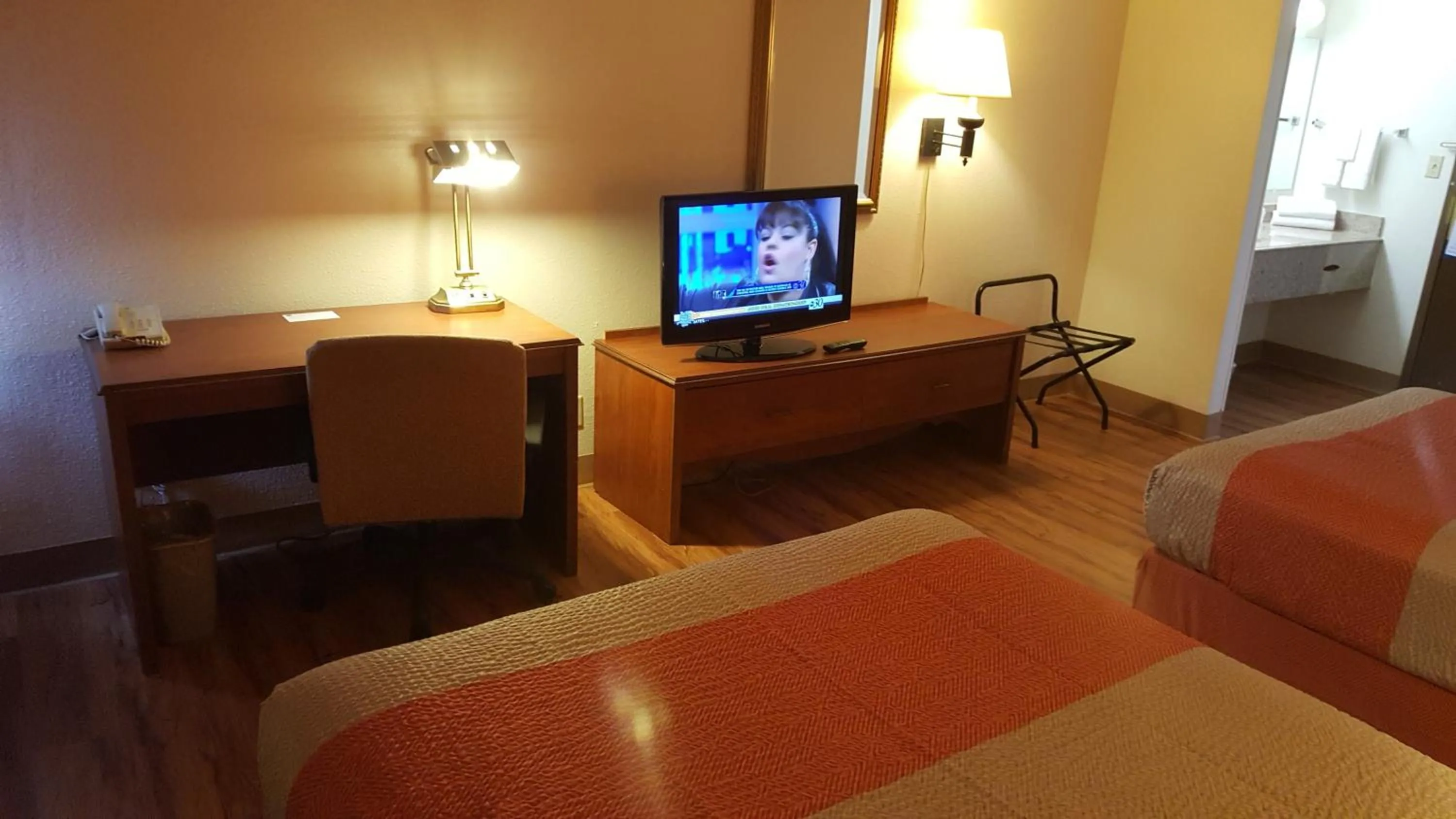 Bed in Motel 6-Maryland Heights, MO