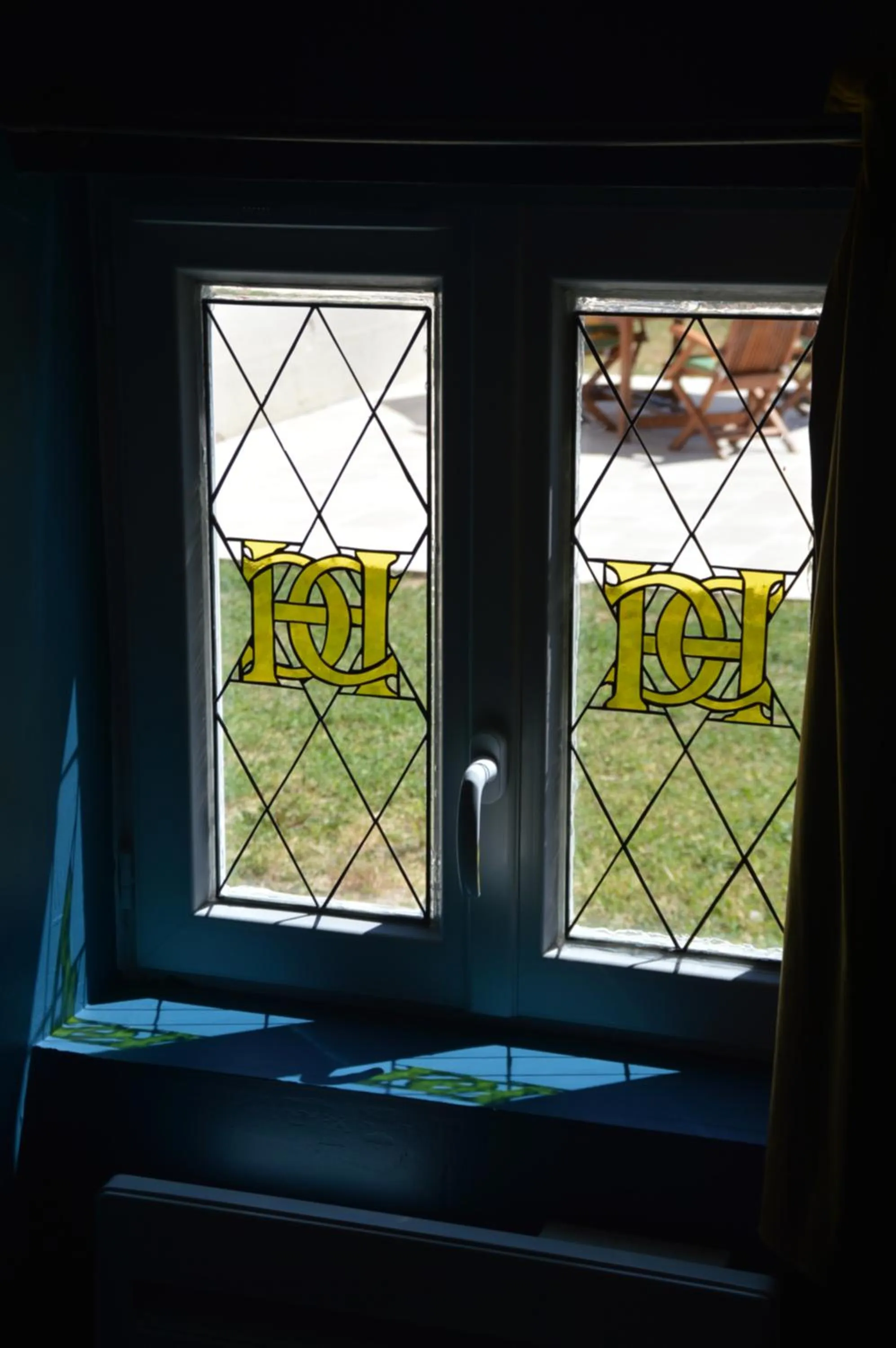 Garden view in Au fil du temps