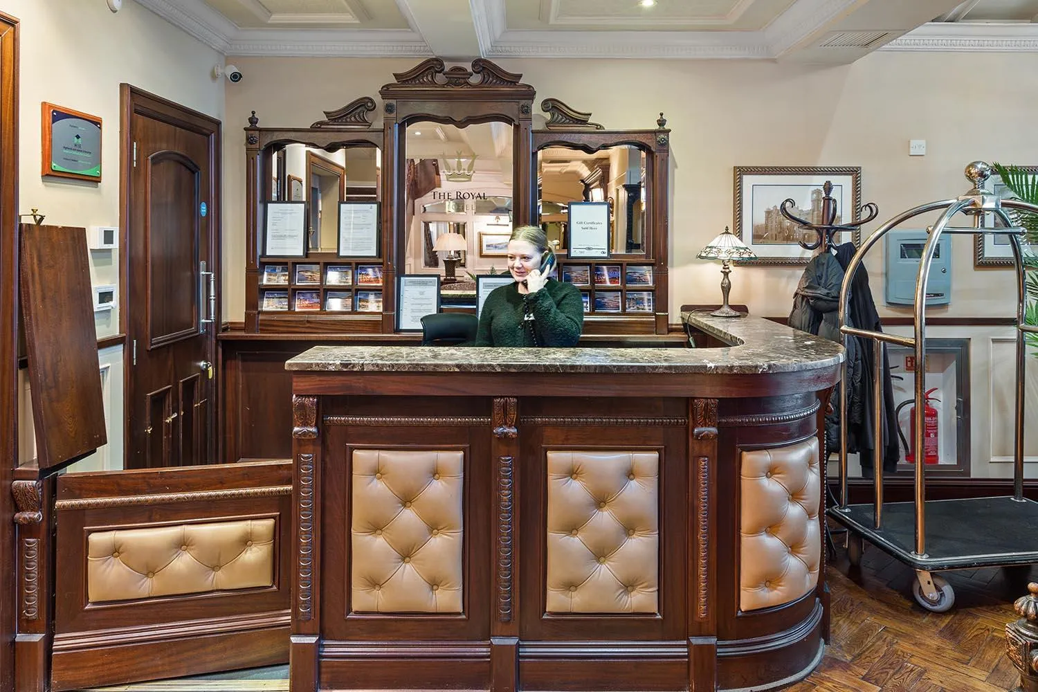 Facade/entrance in The Royal Hotel Campbeltown