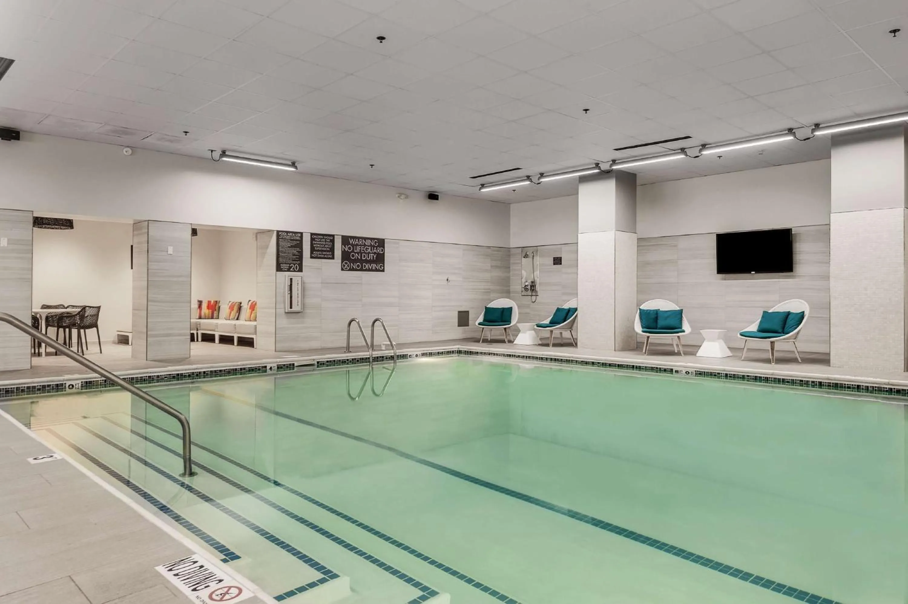 Pool view in Embassy Suites by Hilton Raleigh Crabtree