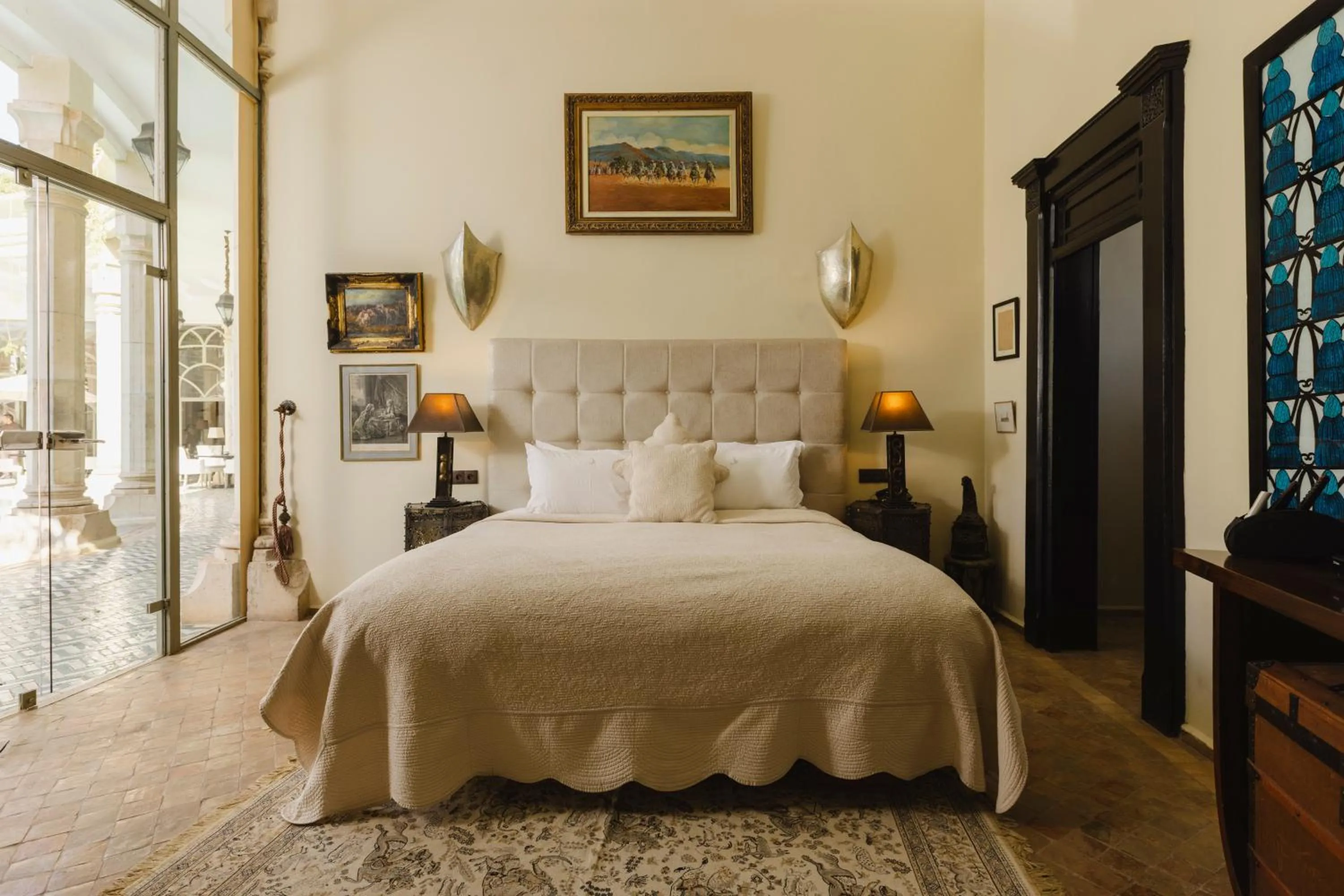 Bedroom, Bed in Le Palais Rhoul and Spa