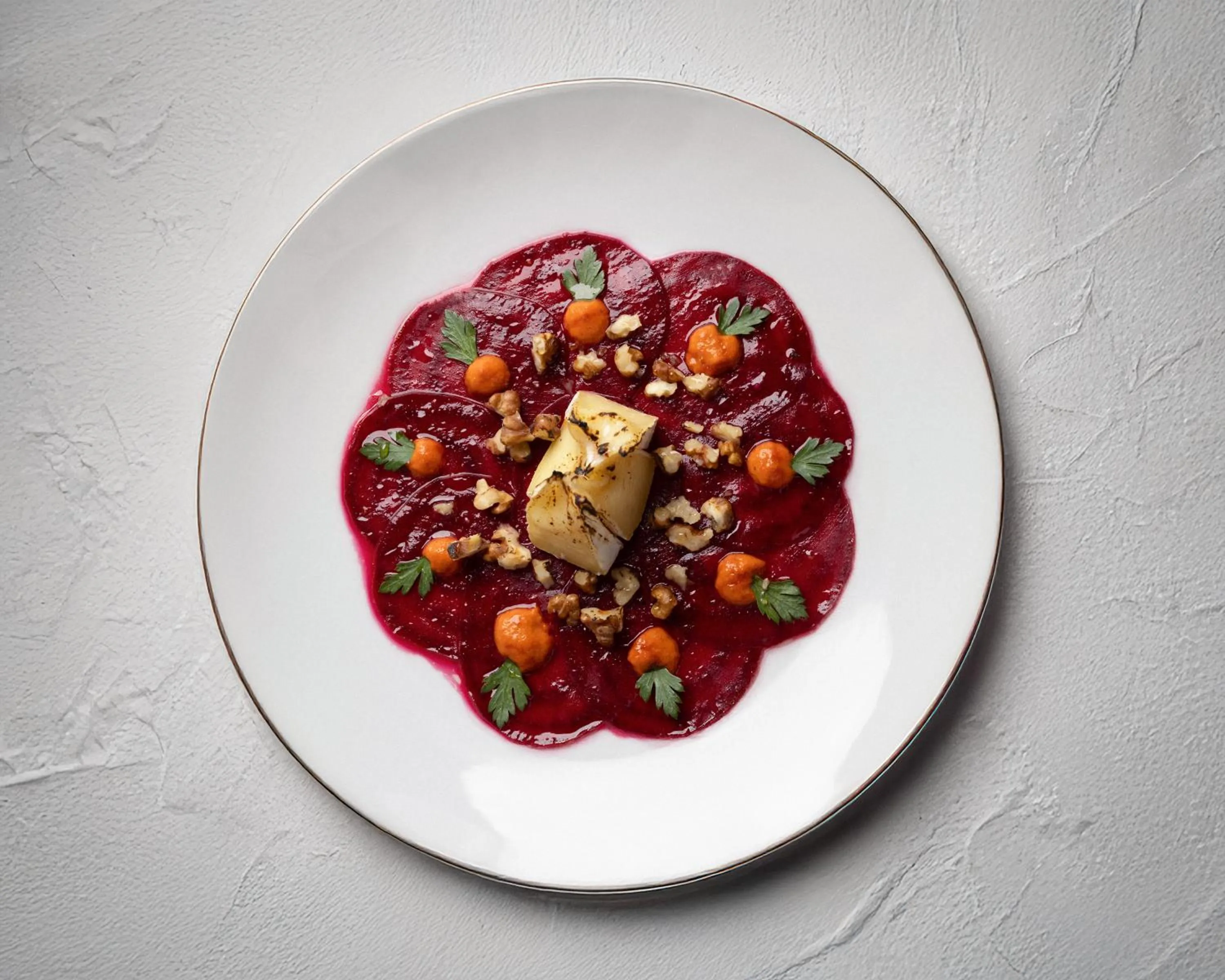 Food in Le Palais Rhoul and Spa