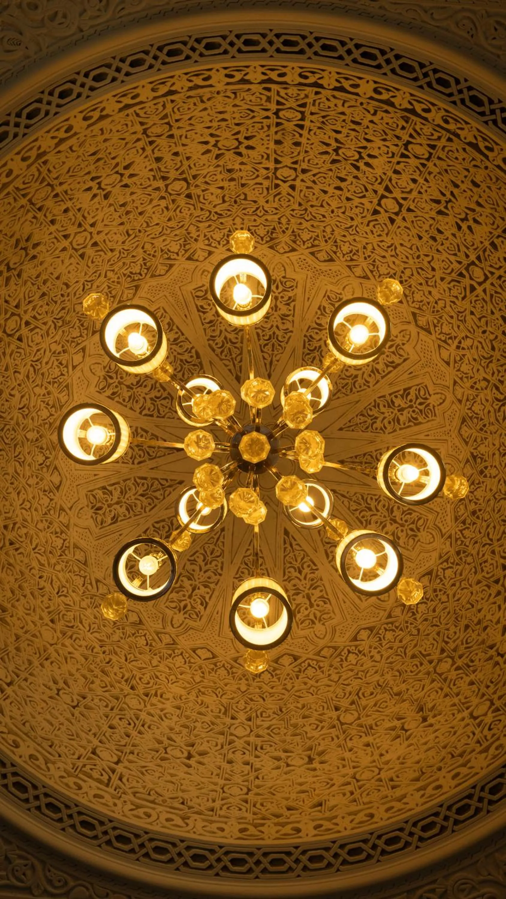 Decorative detail in Le Palais Rhoul and Spa