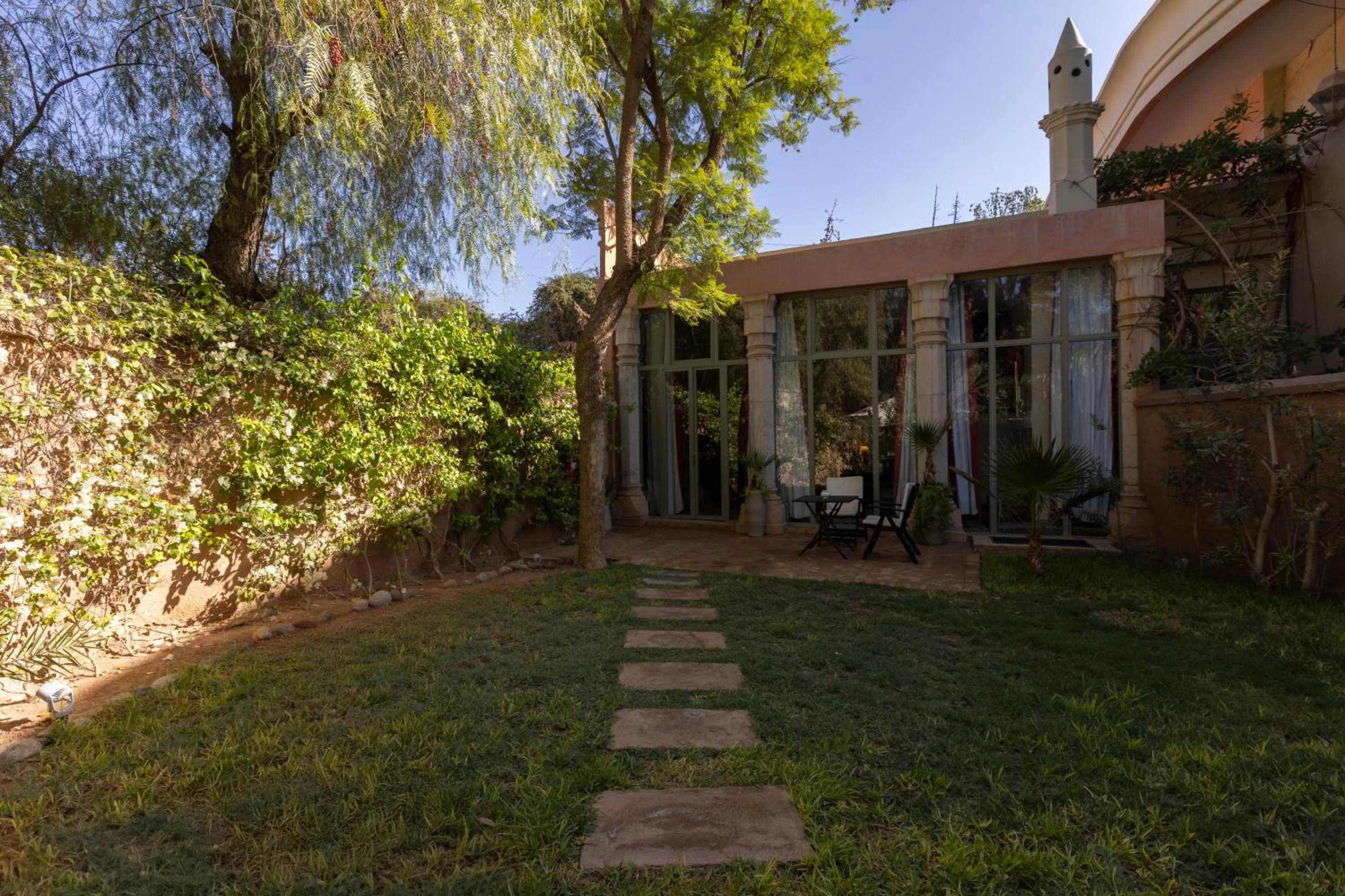 Garden in Le Palais Rhoul and Spa