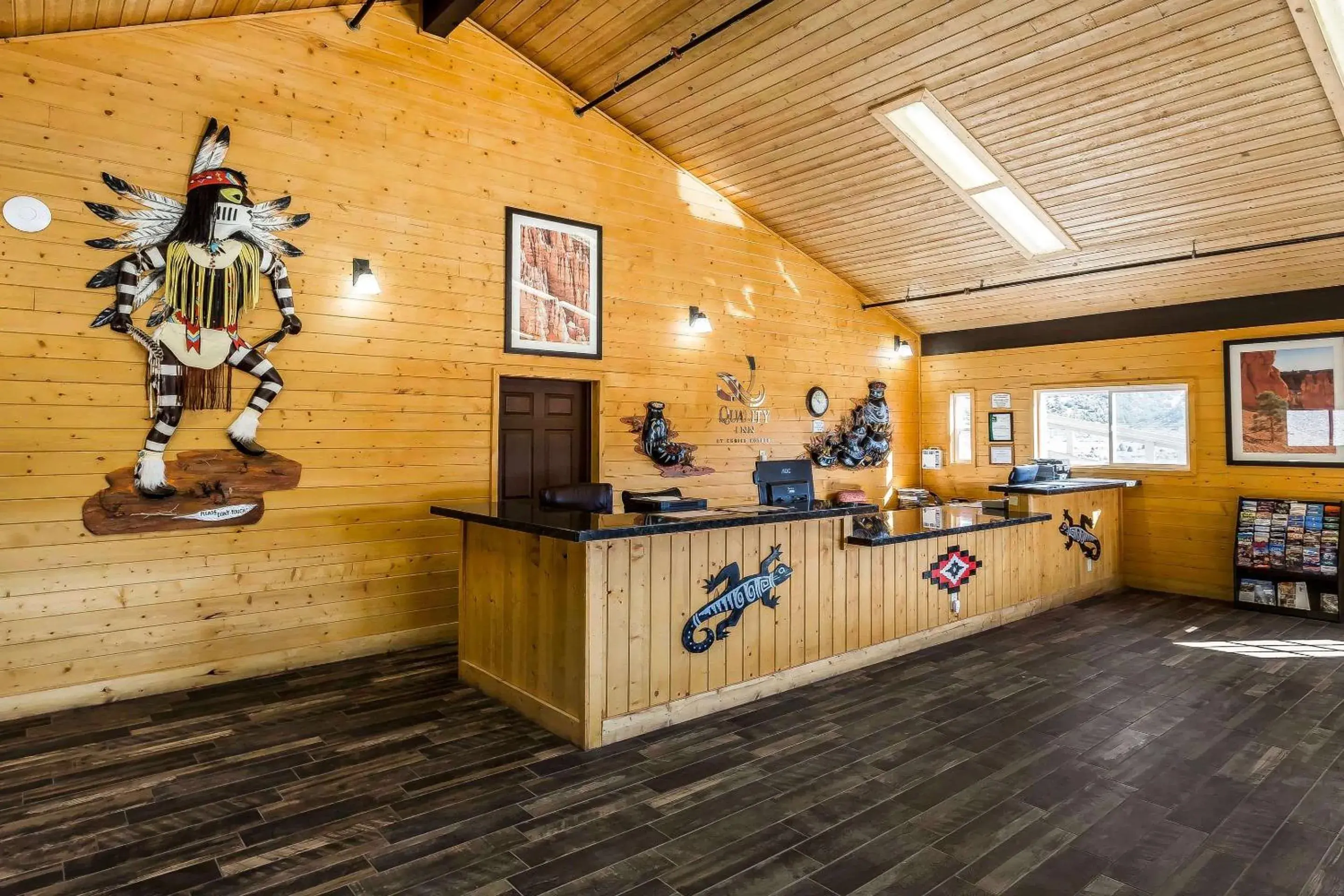 Lobby or reception in Quality Inn Bryce Canyon Lobby or reception in Quality Inn Bryce Canyon