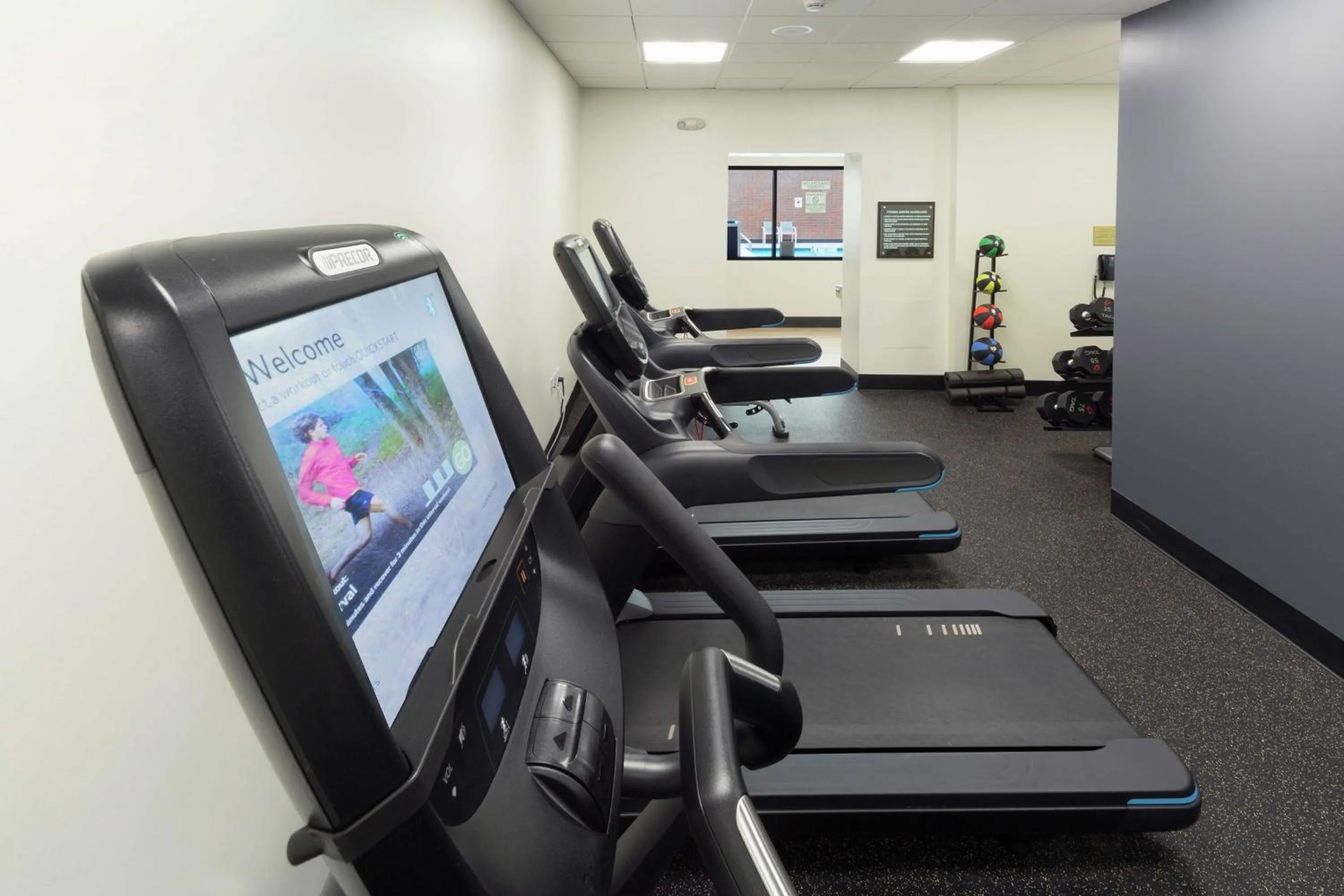 Fitness centre/facilities in Doubletree By Hilton Jamestown, Ny