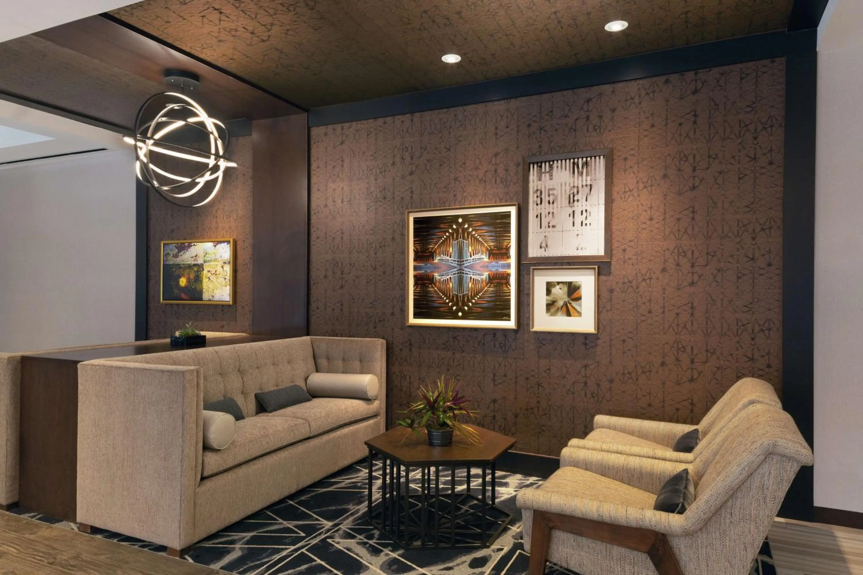 Lobby or reception in Doubletree By Hilton Jamestown, Ny