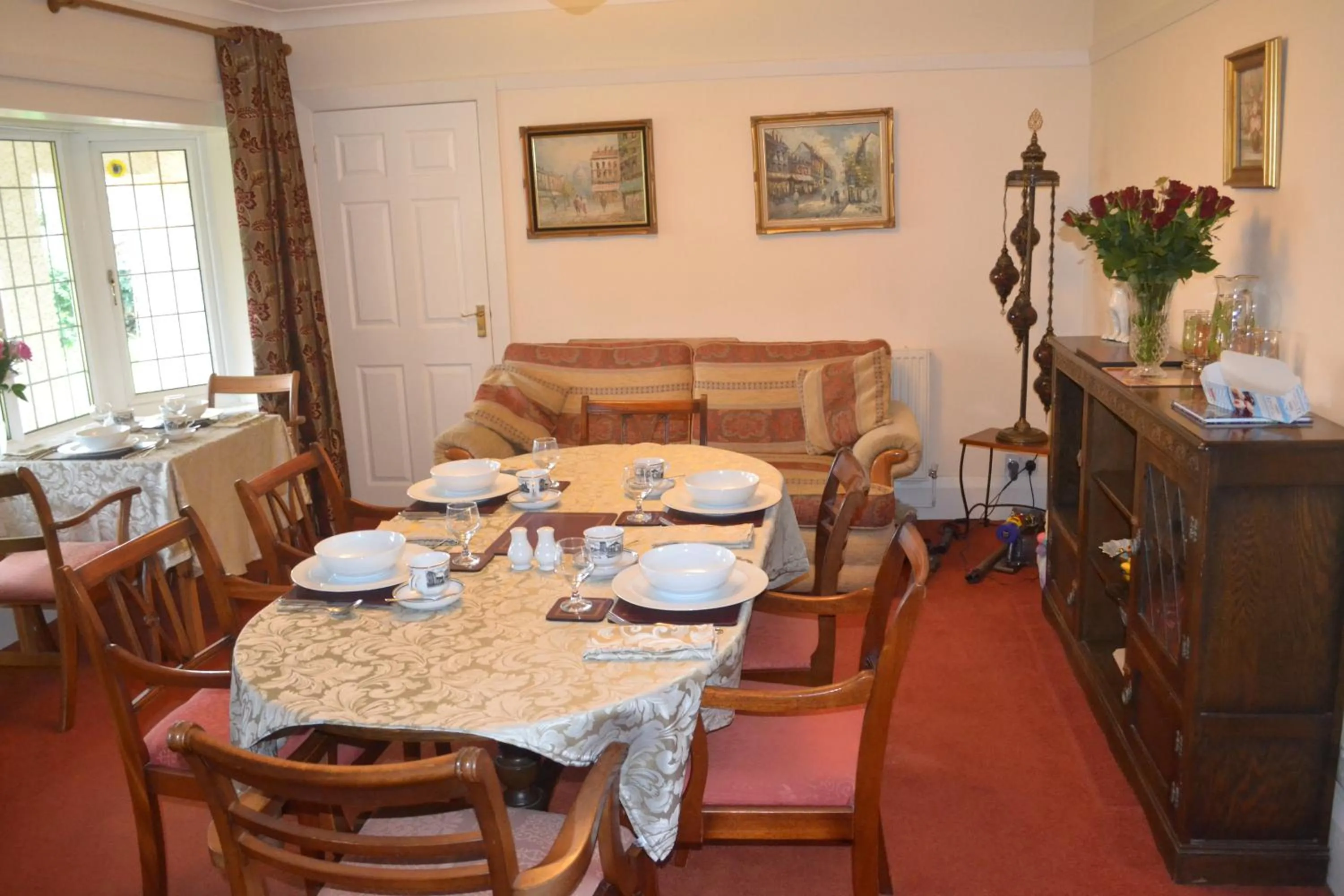 Dining area in Sunnycroft