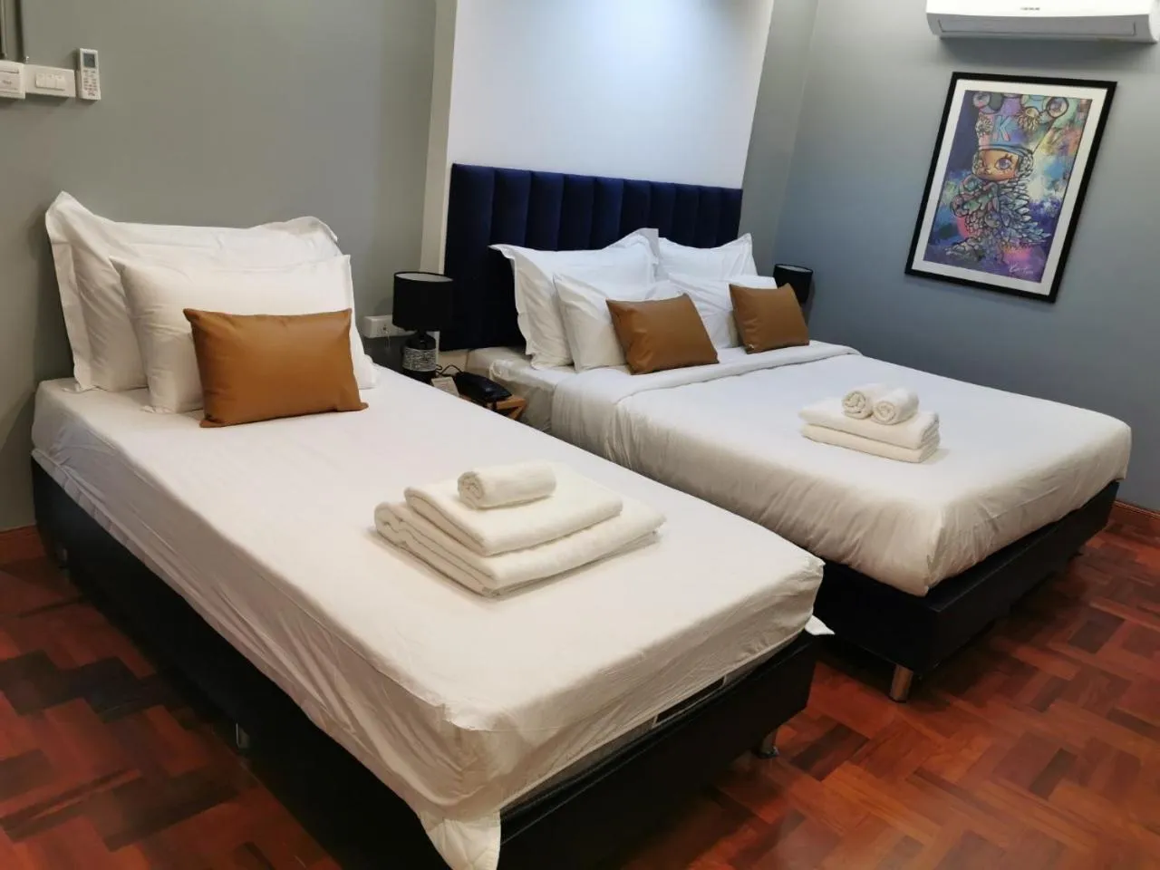 Bed in Castle Black Bangkok