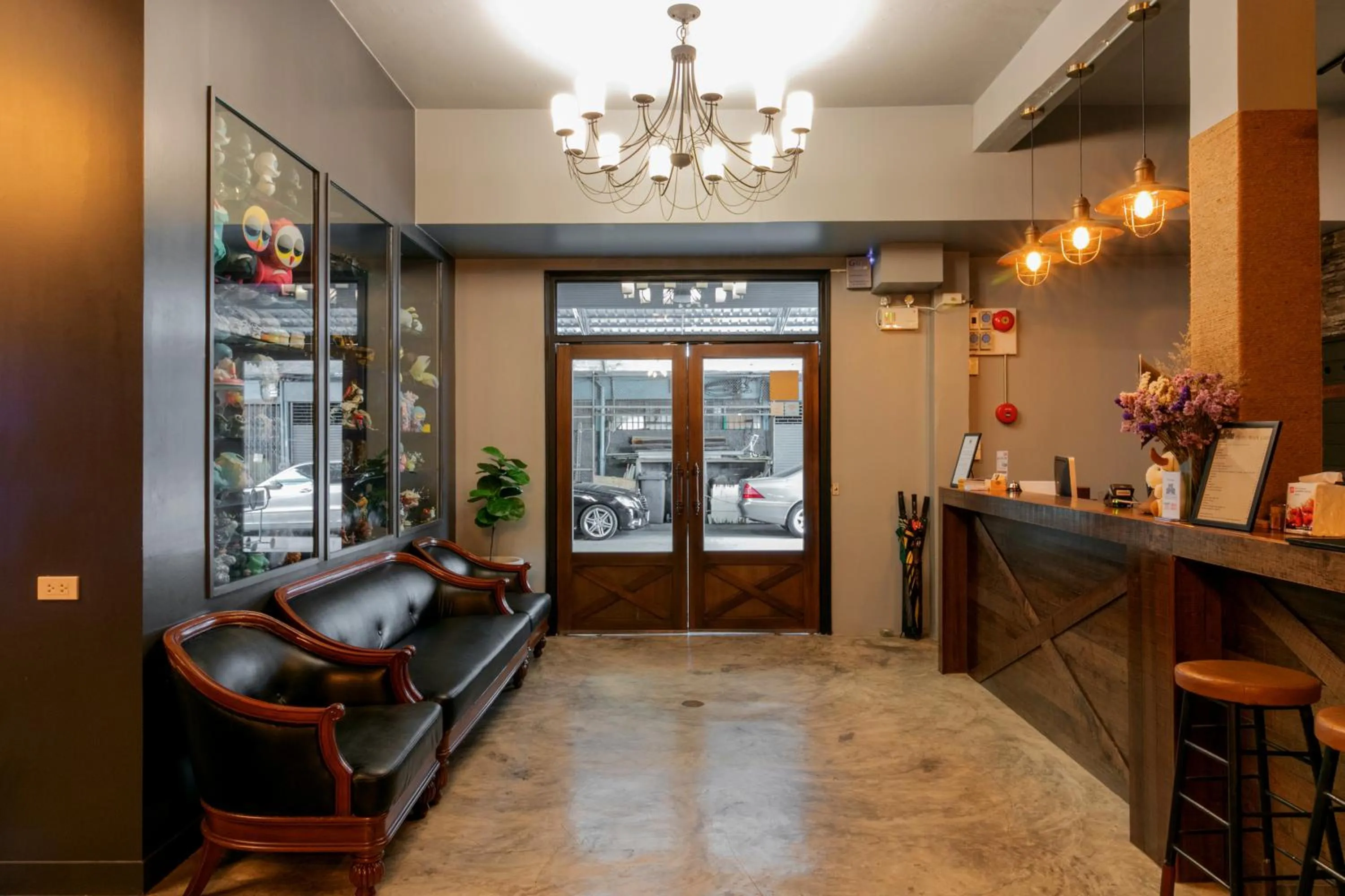 Living room in Castle Black Bangkok