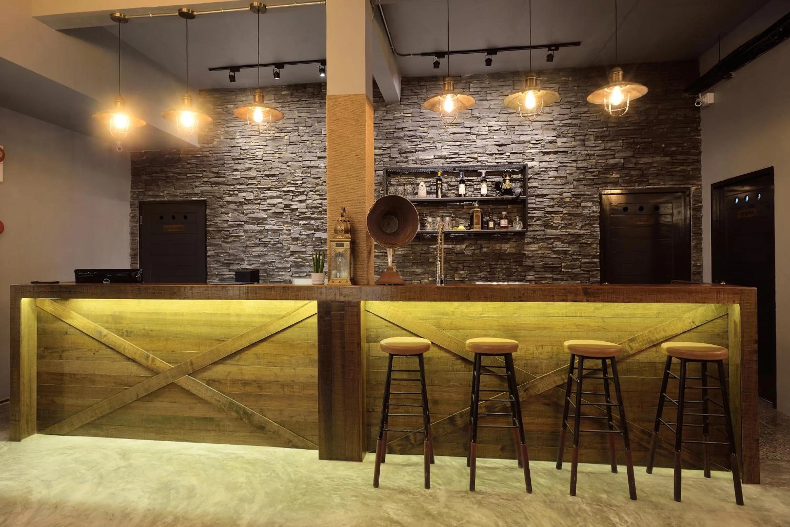 Lobby or reception in Castle Black Bangkok