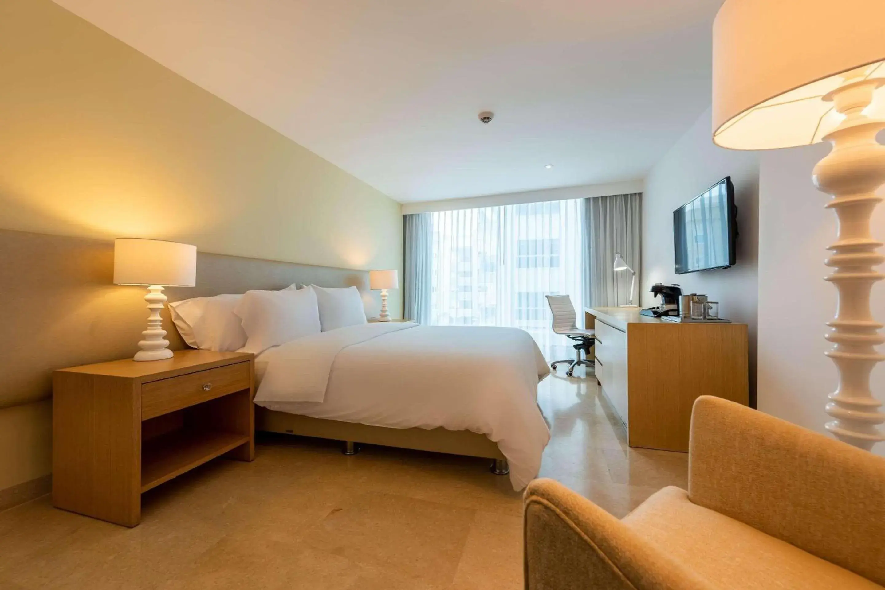 Bedroom, Bed in Radisson Cartagena Ocean Pavillion Hotel Bedroom, Bed in Radisson Cartagena Ocean Pavillion Hotel