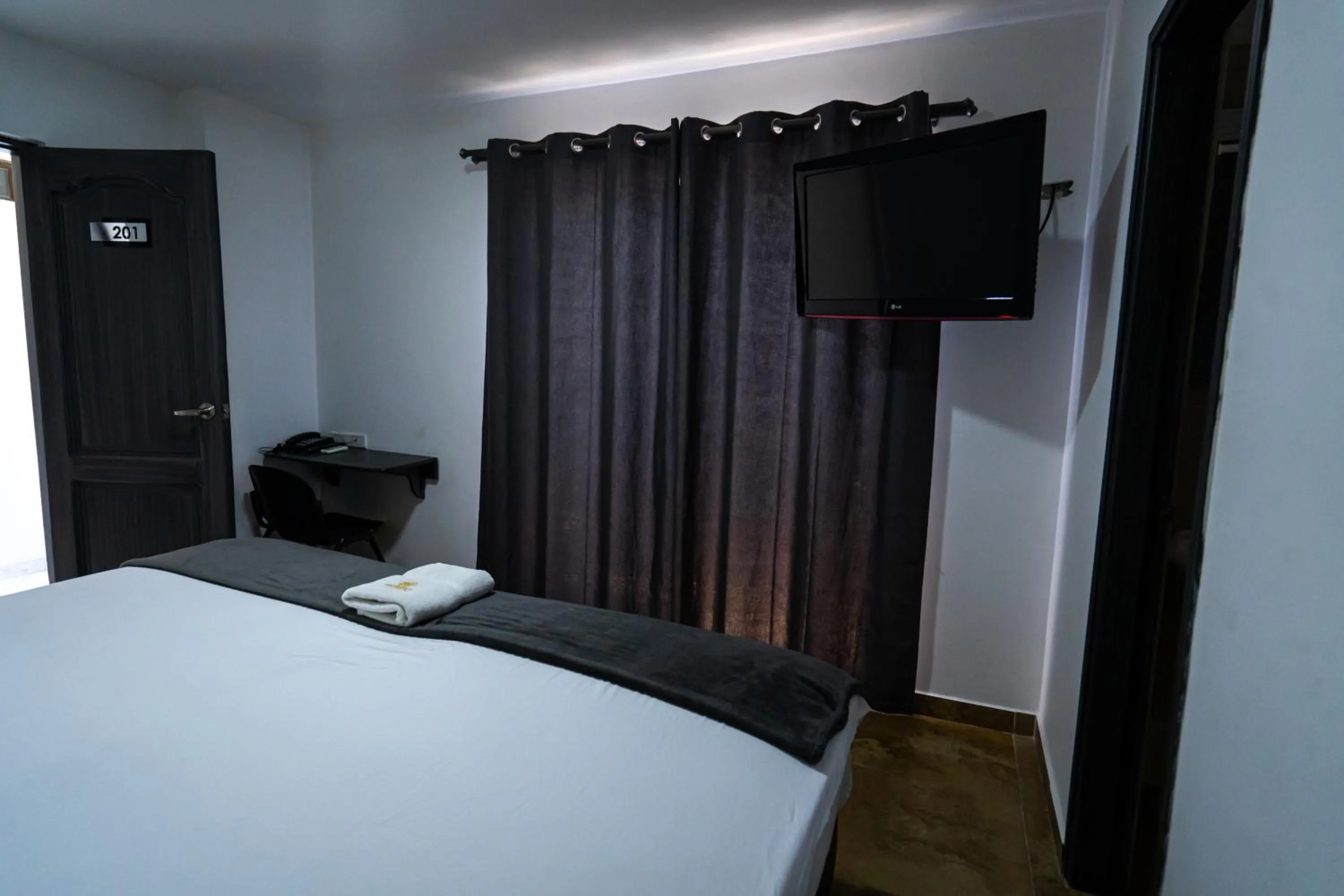 Bed in Hotel Tayromar