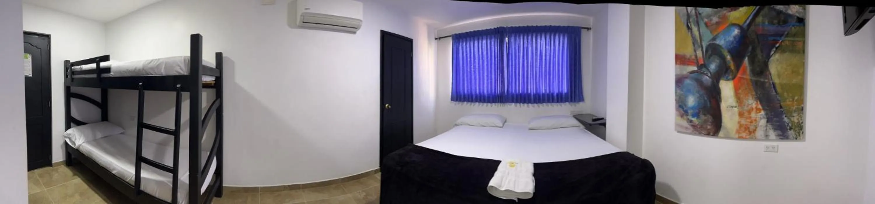 Bed in Hotel Tayromar