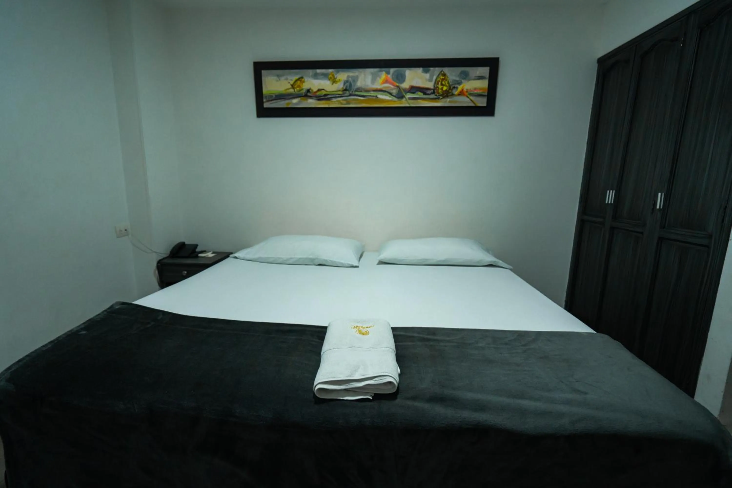 Bed in Hotel Tayromar