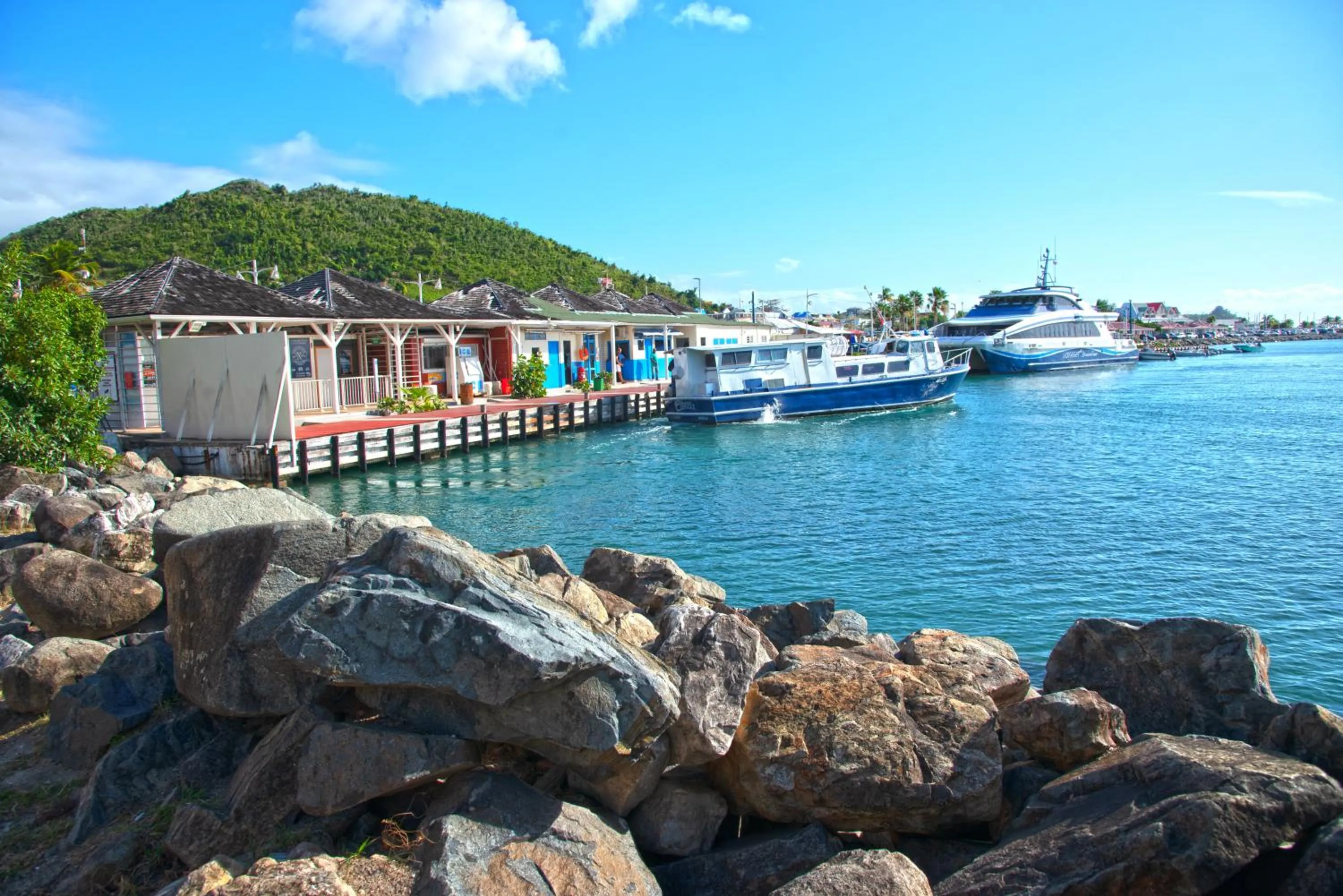 Beach in Simpson Bay Resort Marina & Spa
