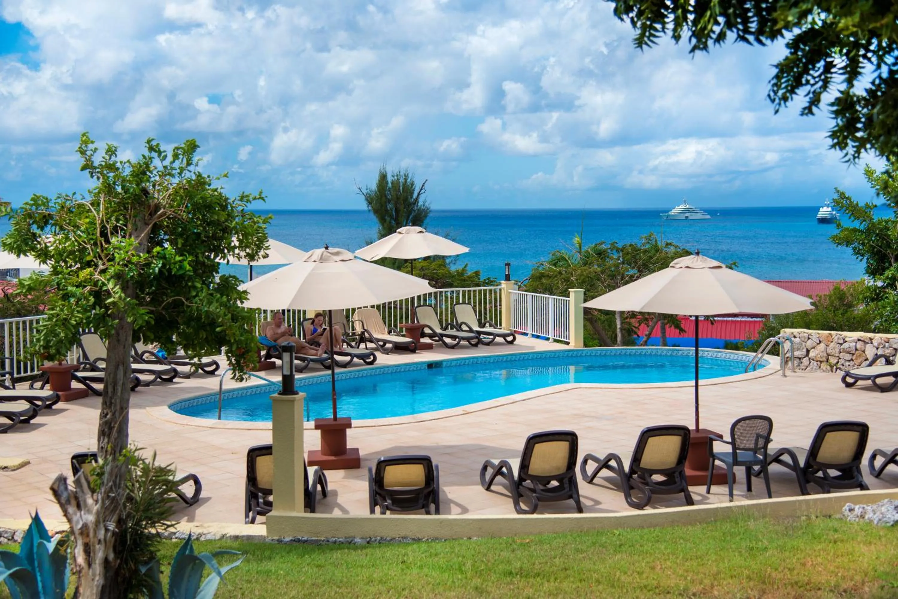 Swimming pool in Simpson Bay Resort Marina & Spa