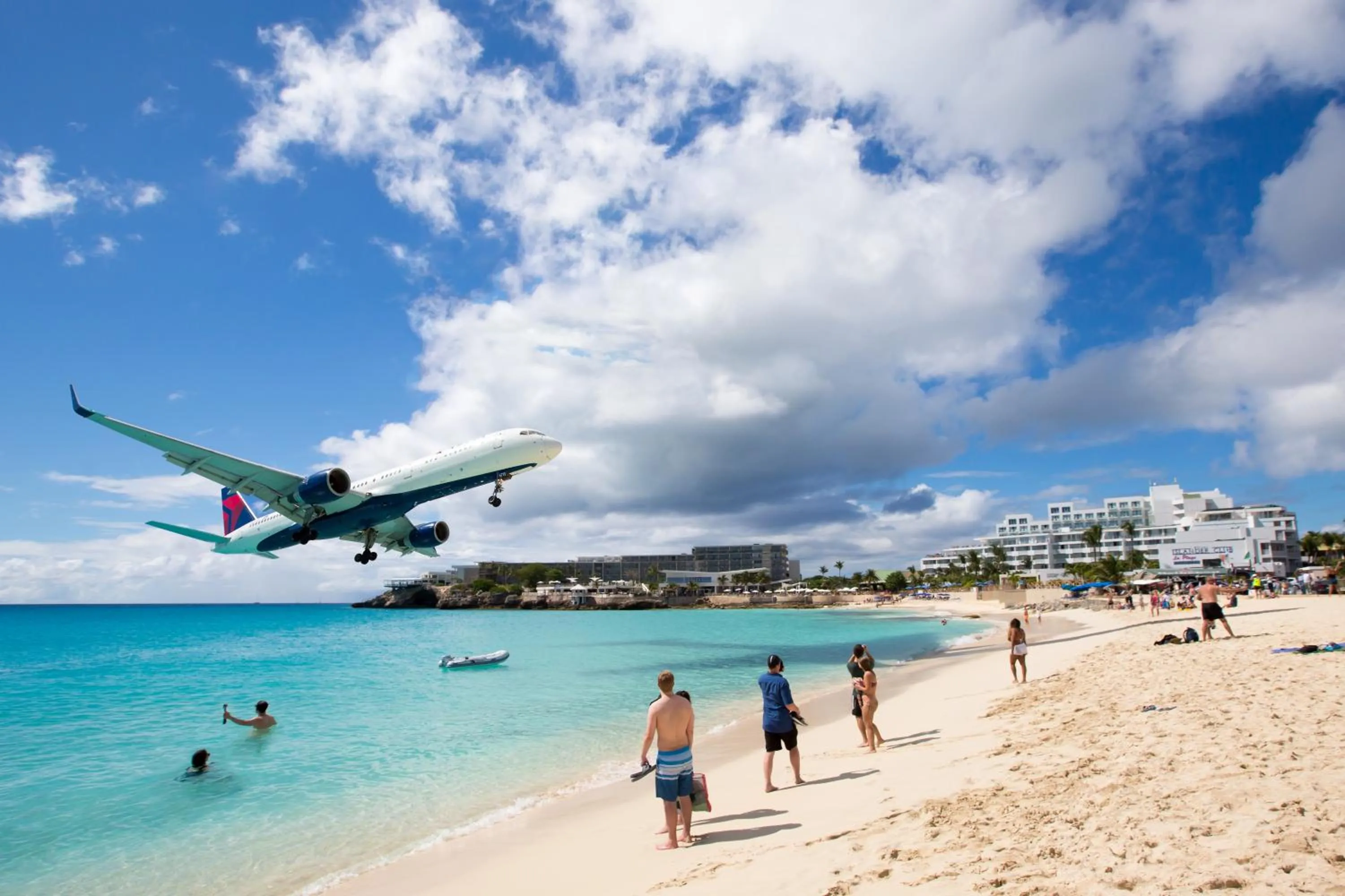 Beach in Simpson Bay Resort Marina & Spa