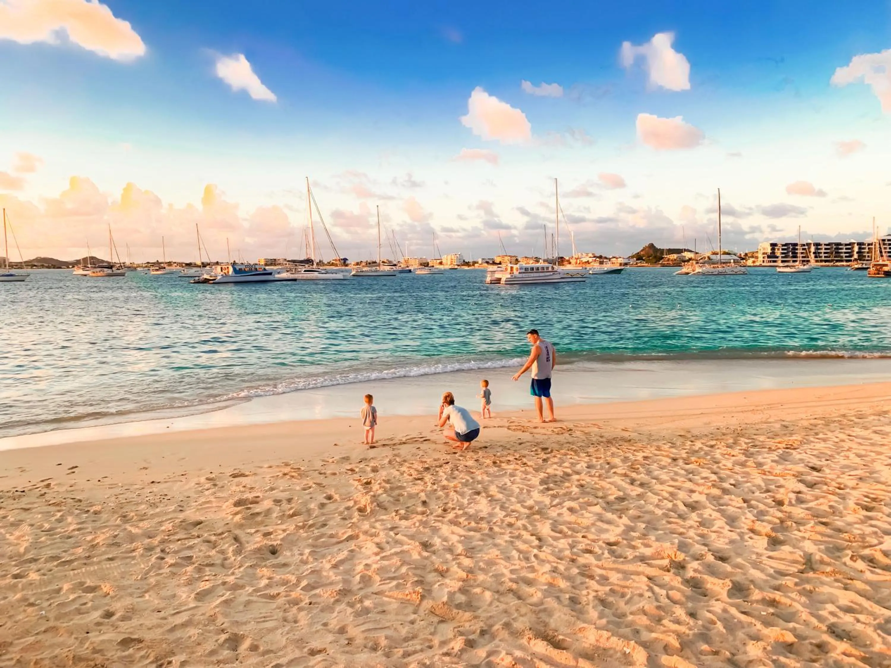 Beach in Simpson Bay Resort Marina & Spa