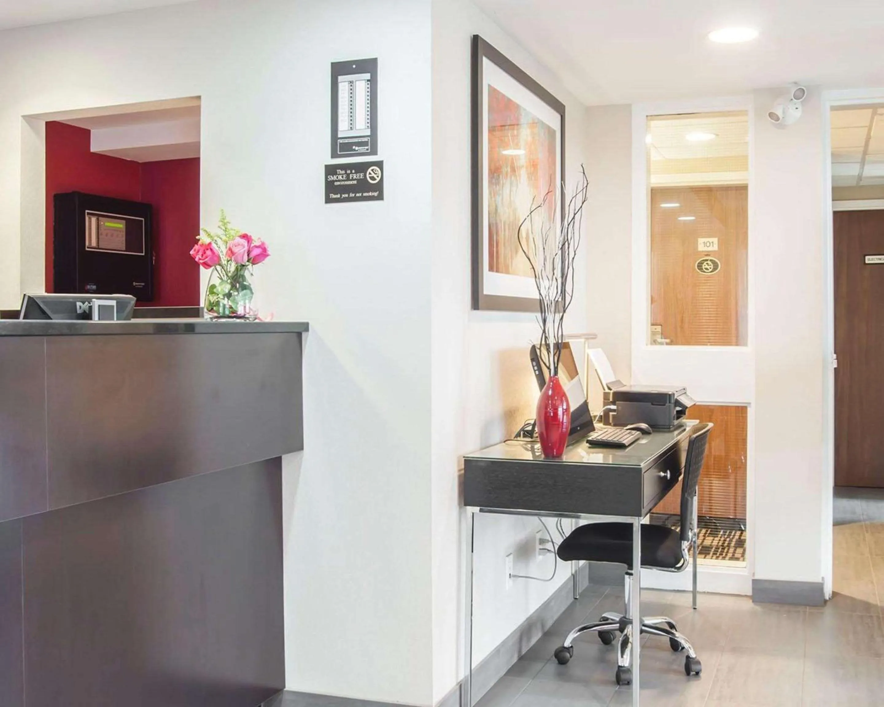 On site in Comfort Inn