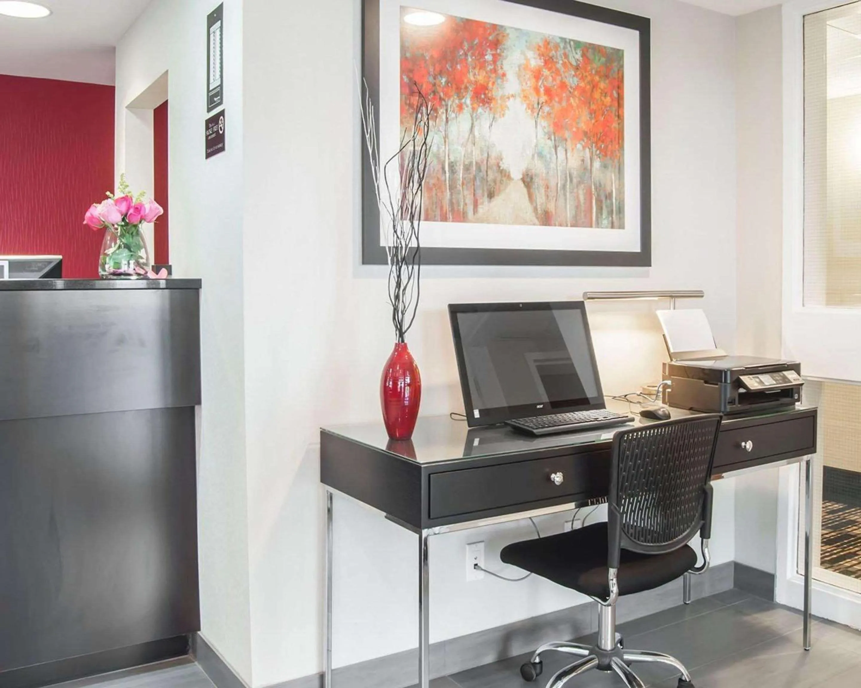 On site in Comfort Inn