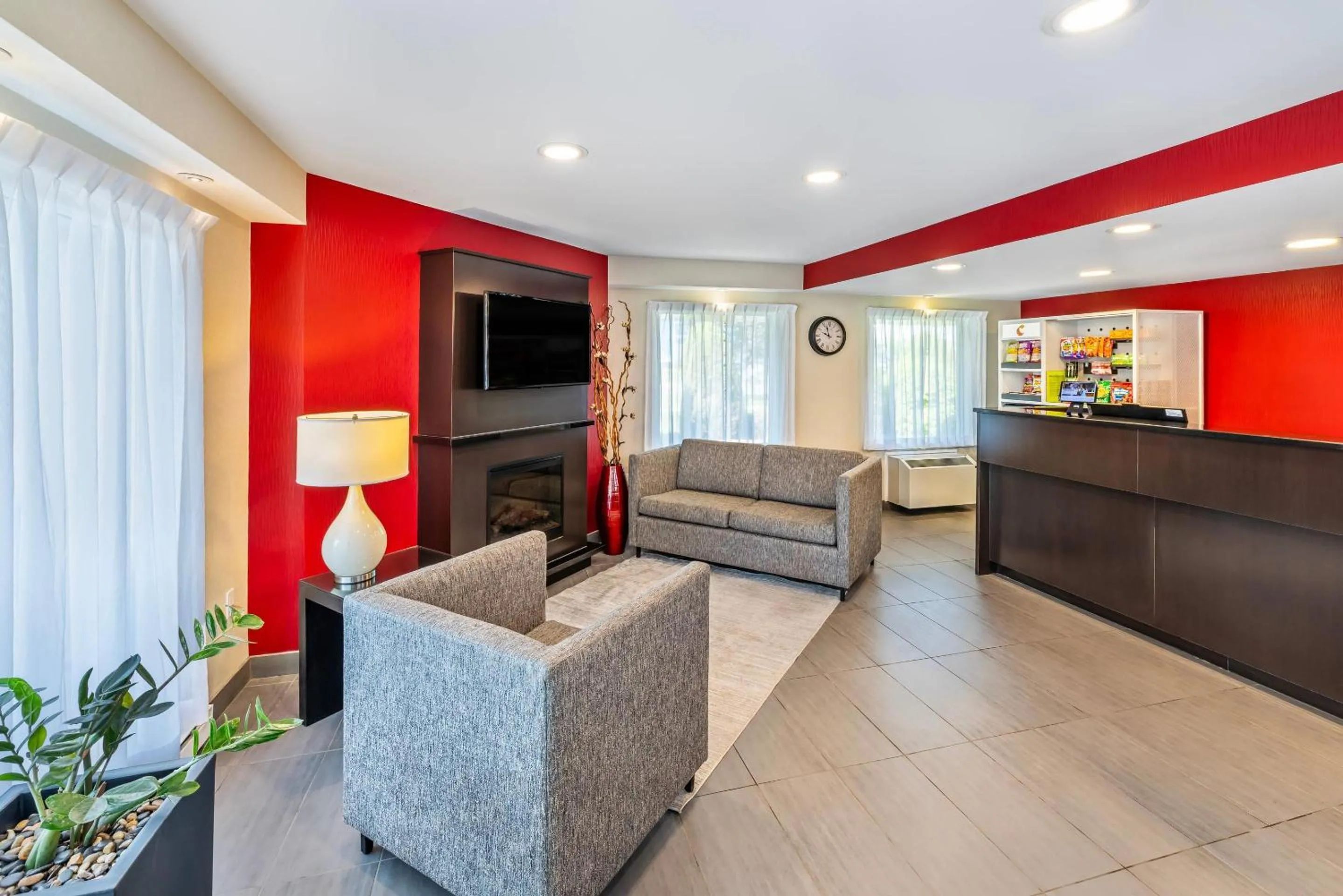 Lobby or reception in Comfort Inn