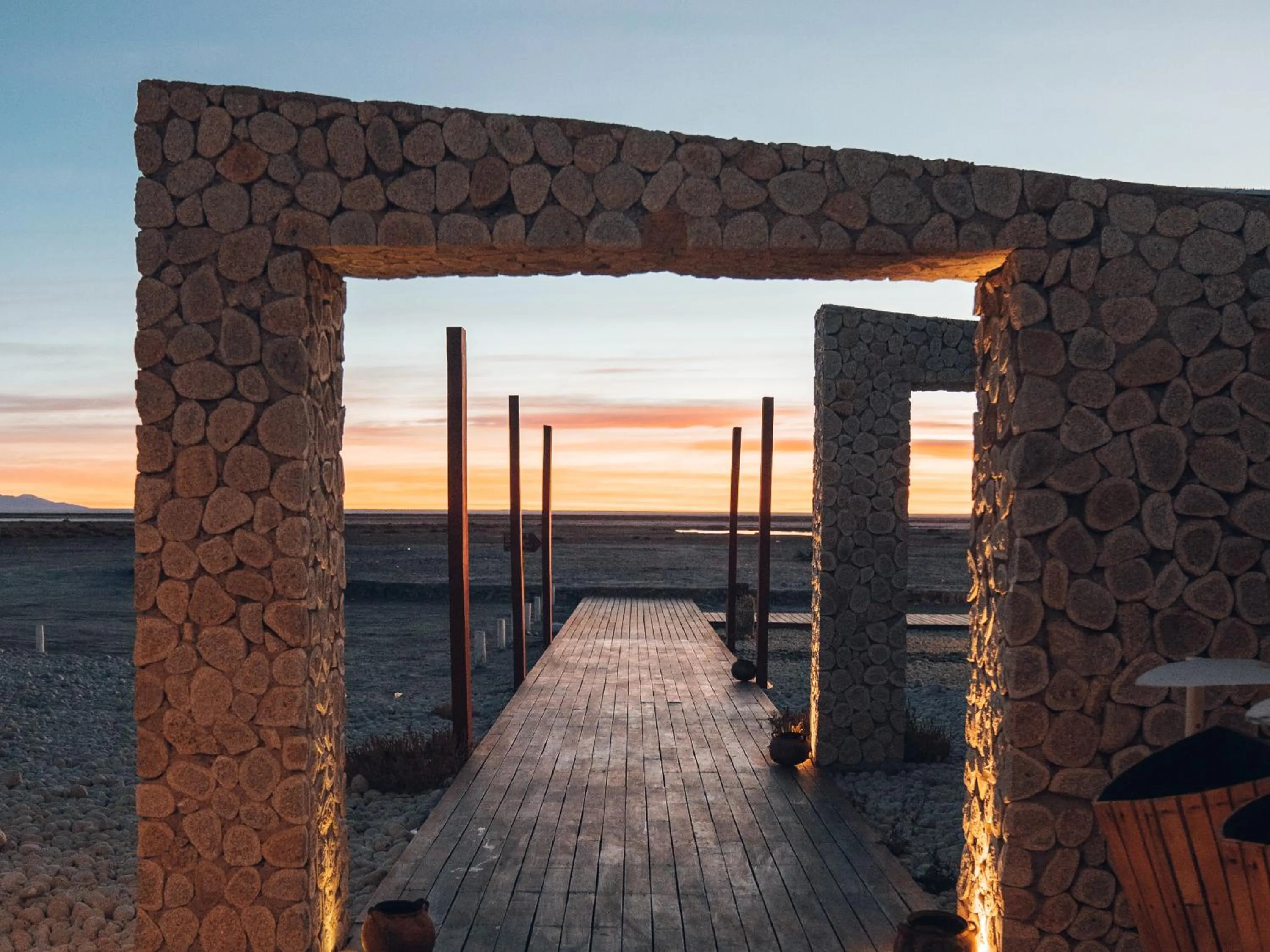 Natural landscape in Hotel Palacio de Sal