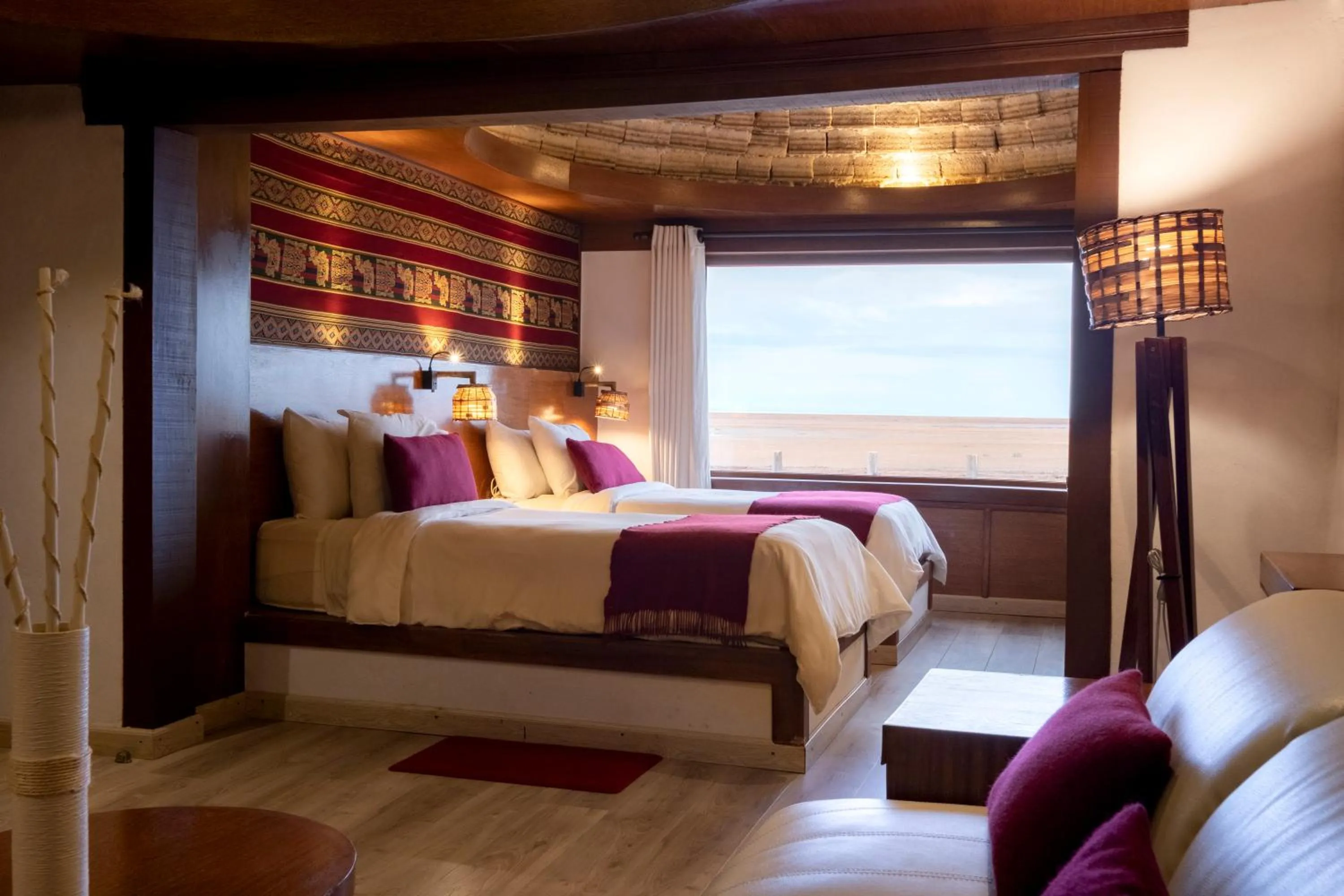 Bedroom, Bed in Hotel Palacio de Sal