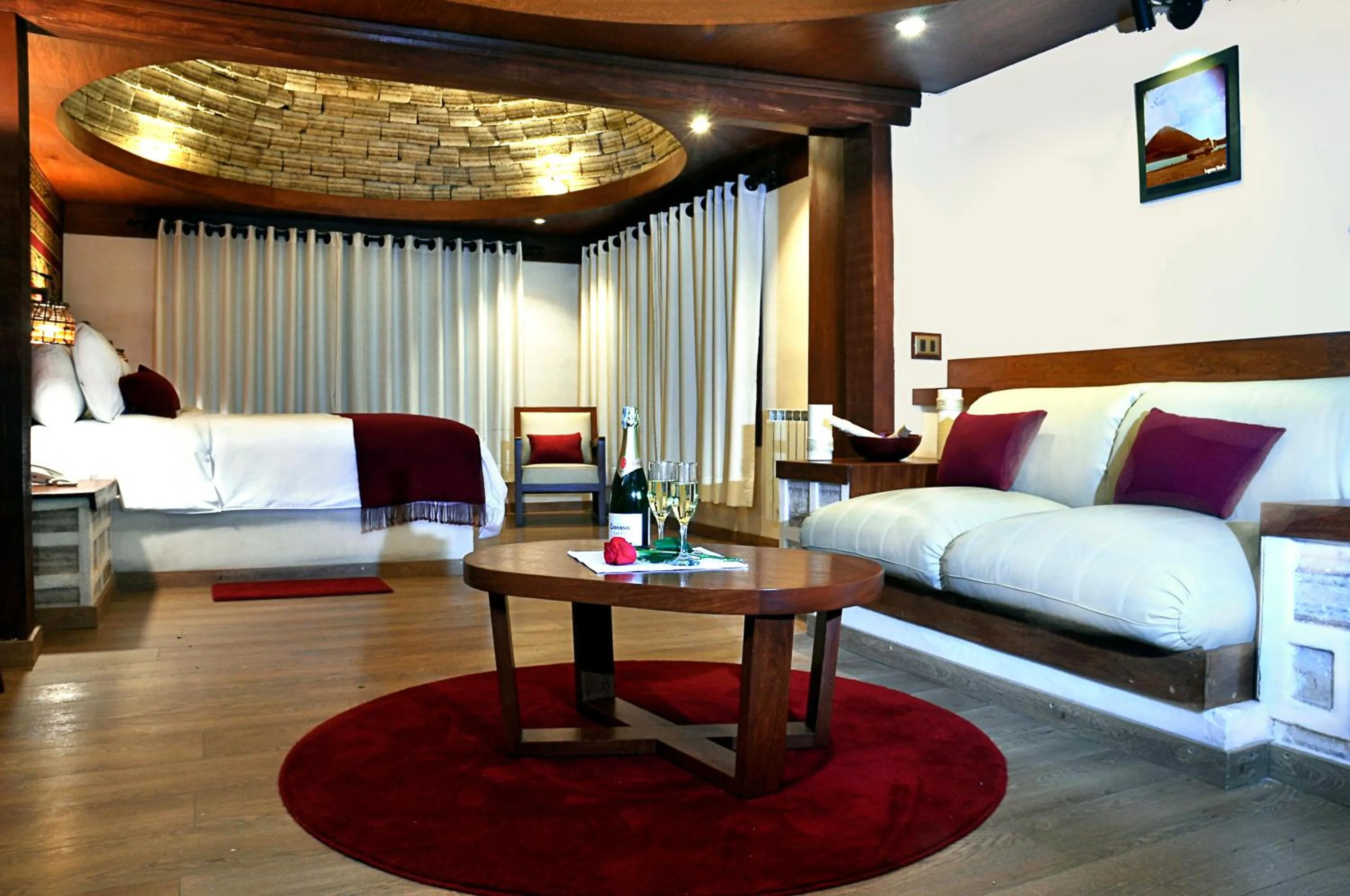 Bedroom, Bed in Hotel Palacio de Sal