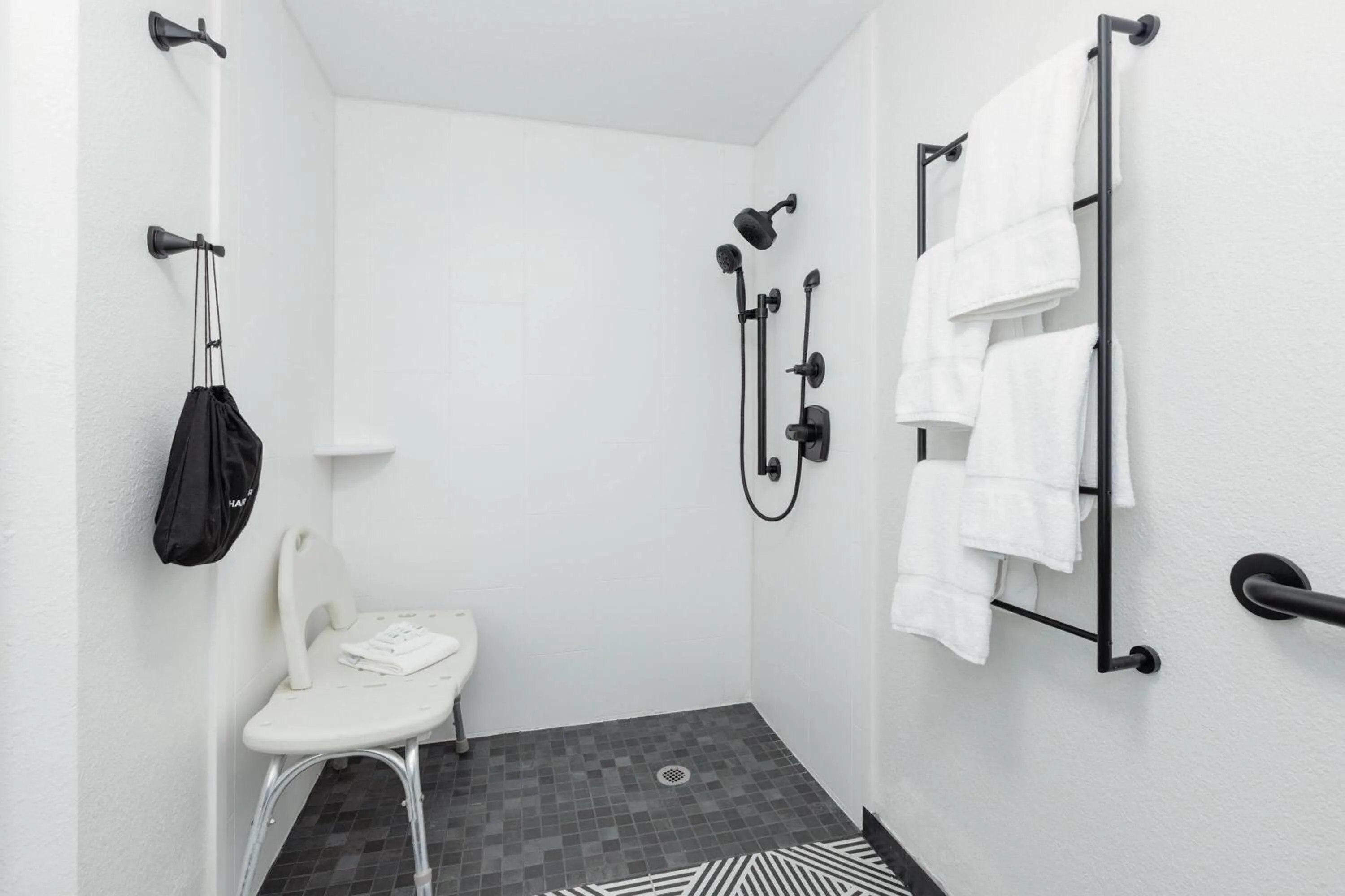 Shower in La Quinta by Wyndham Sherman