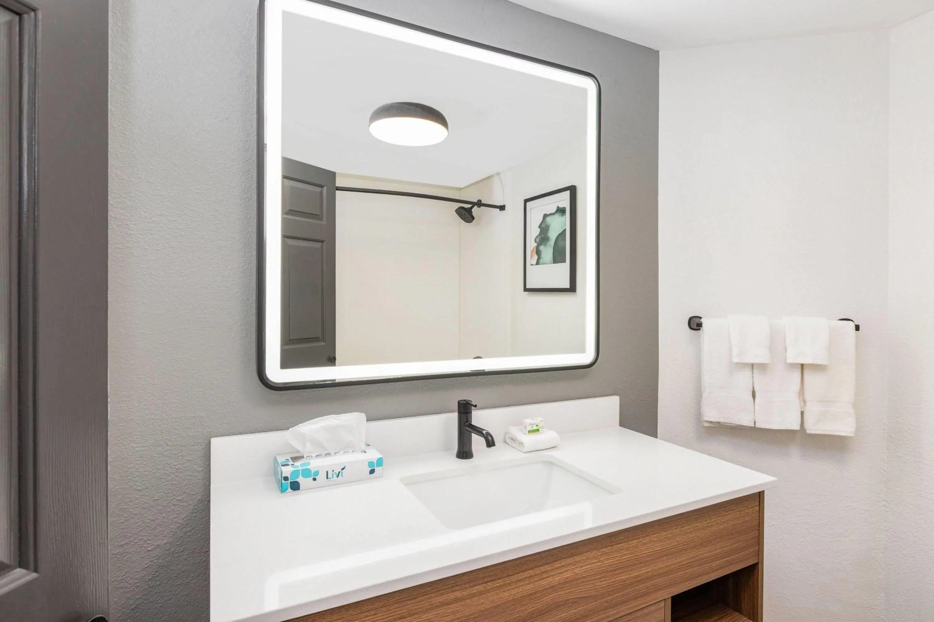 Bathroom in La Quinta by Wyndham Sherman