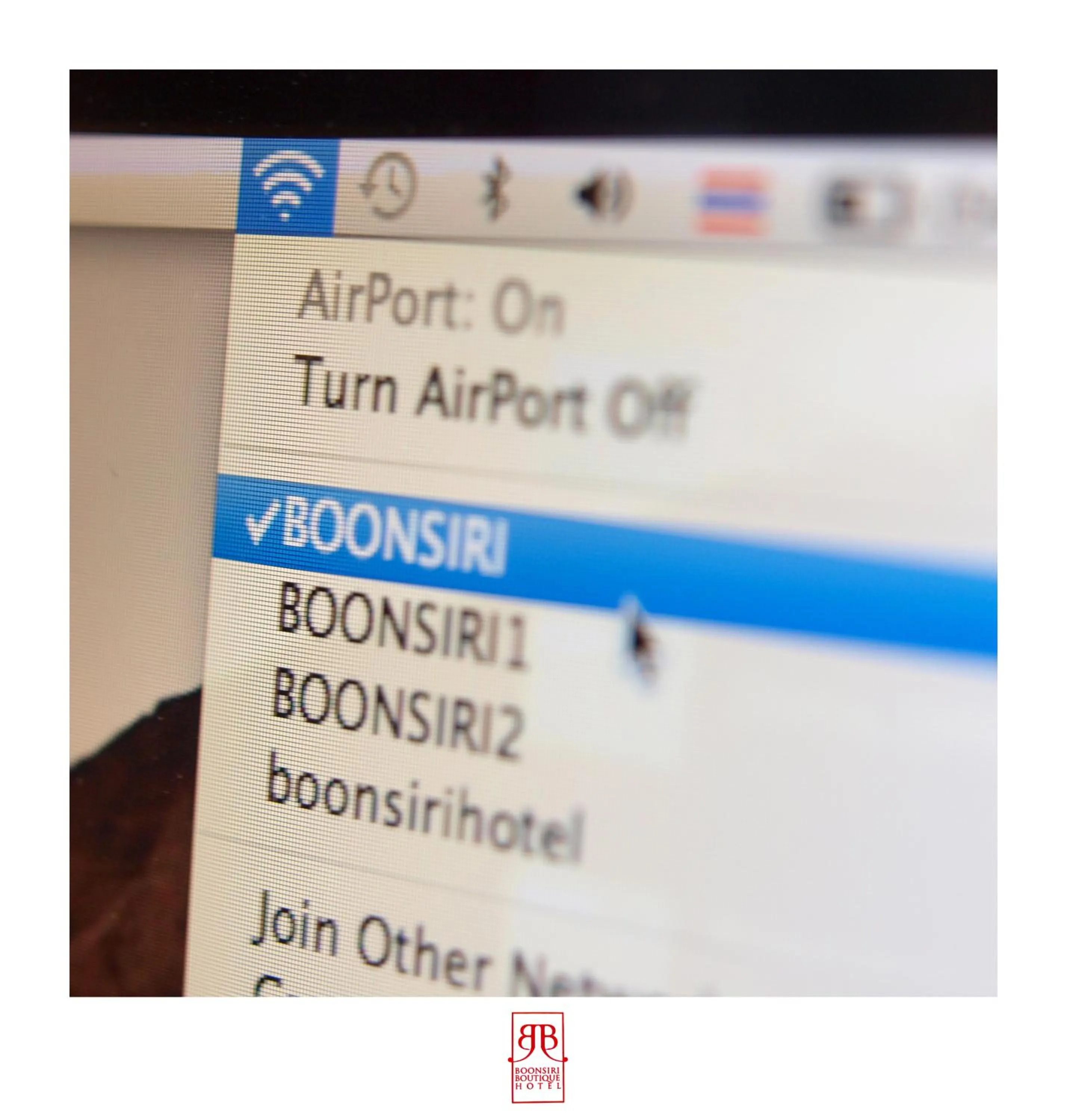 Area and facilities in Boonsiri Boutique Hotel