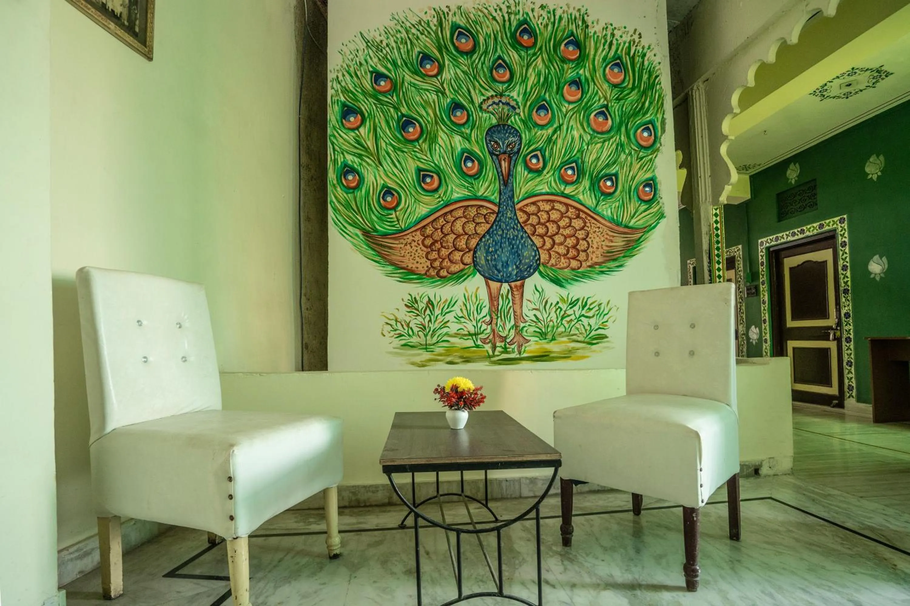 Property building in The Lake View Hotel- On Lake Pichola