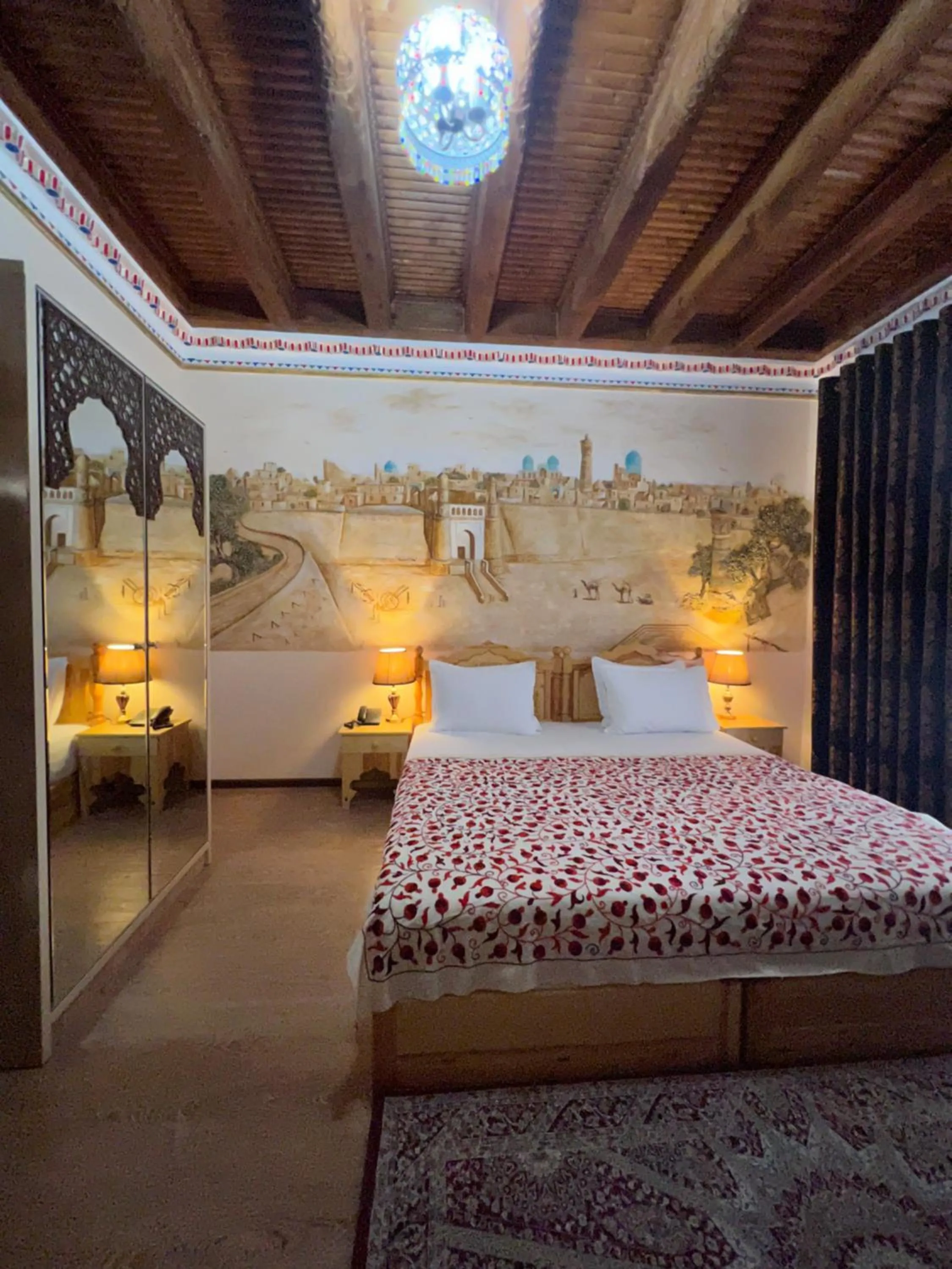 Bed in Basilic Boutique Hotel