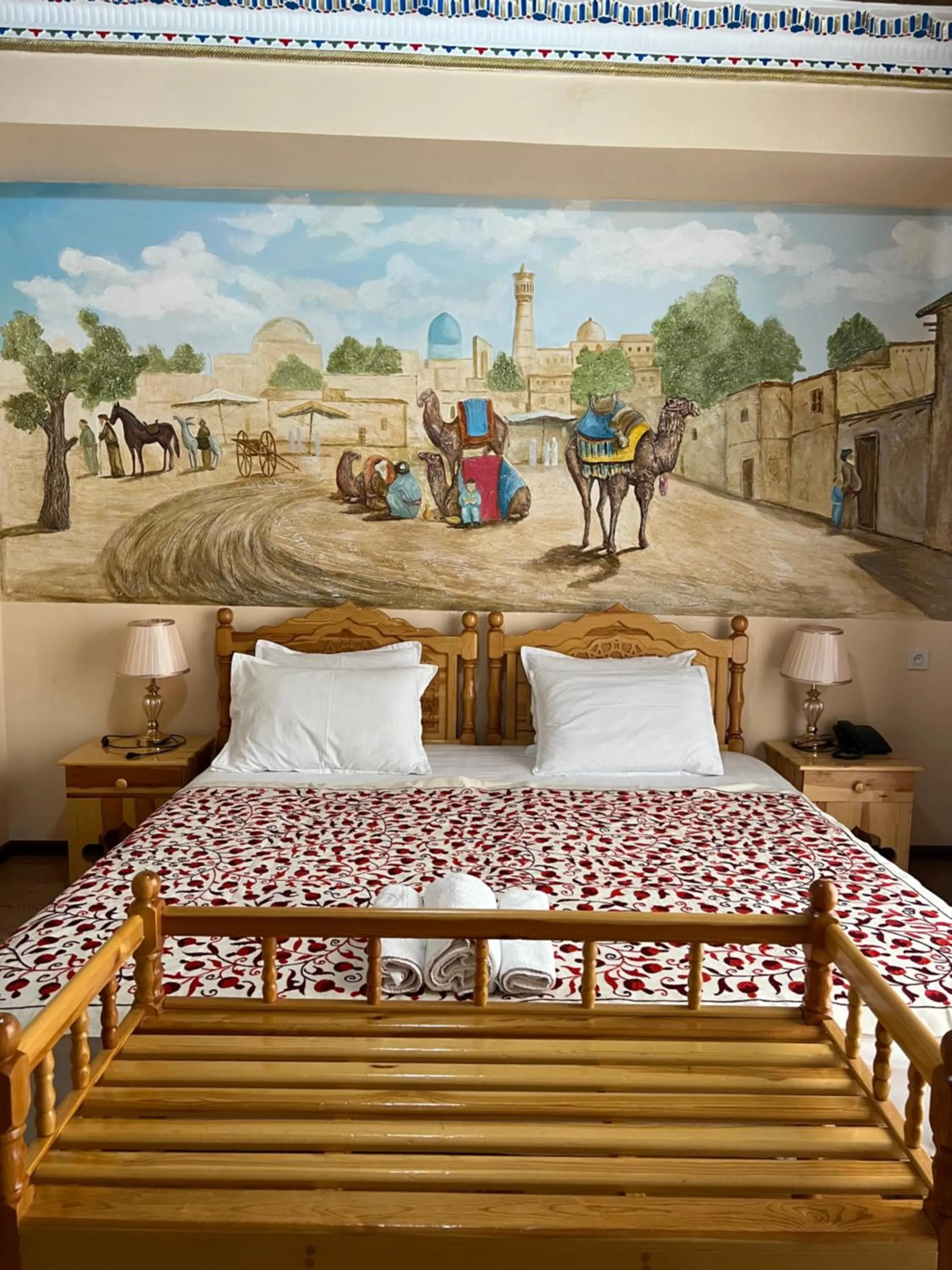 Bed in Basilic Boutique Hotel