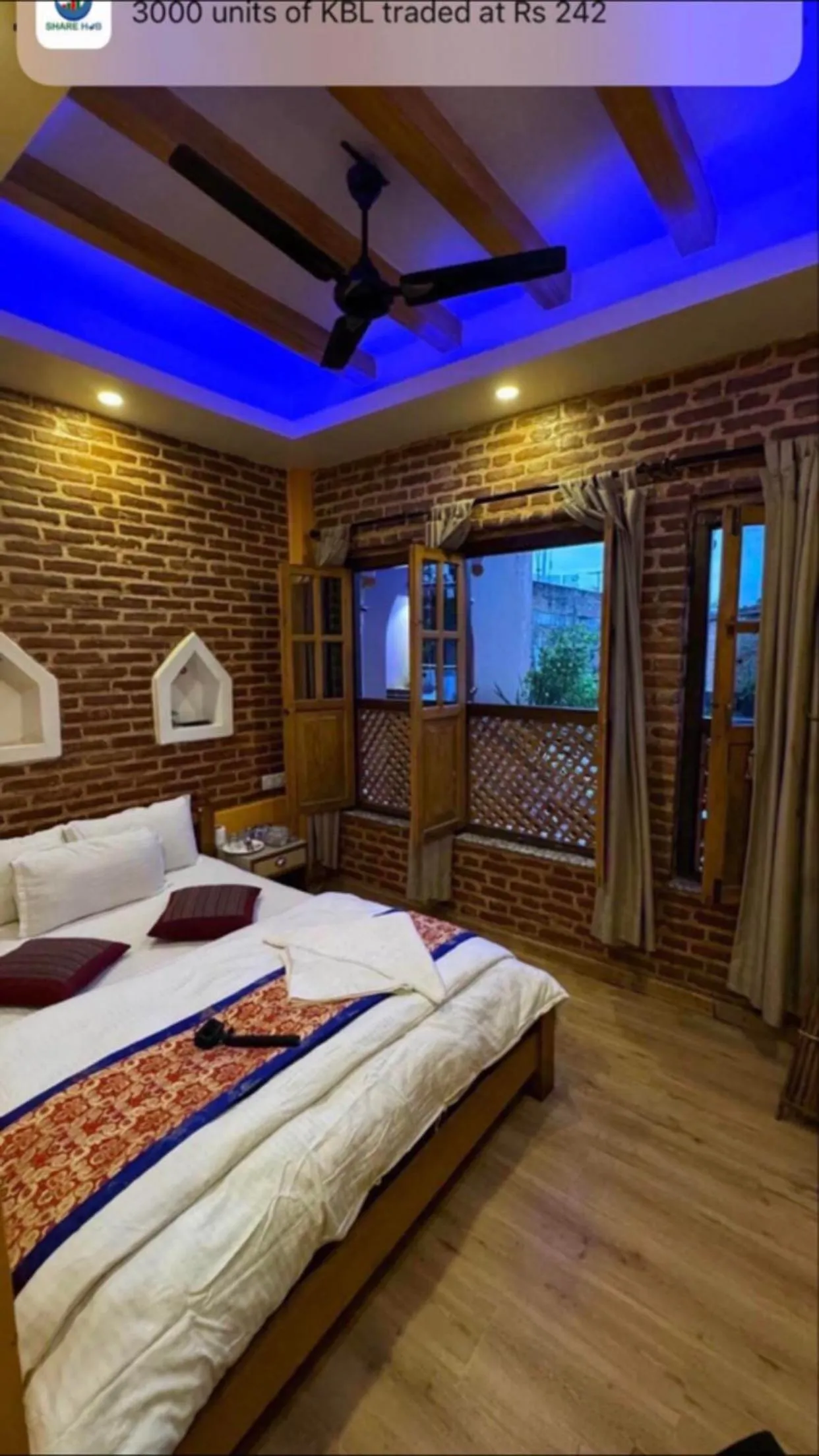 Bed in Blue Mountain Home Stay