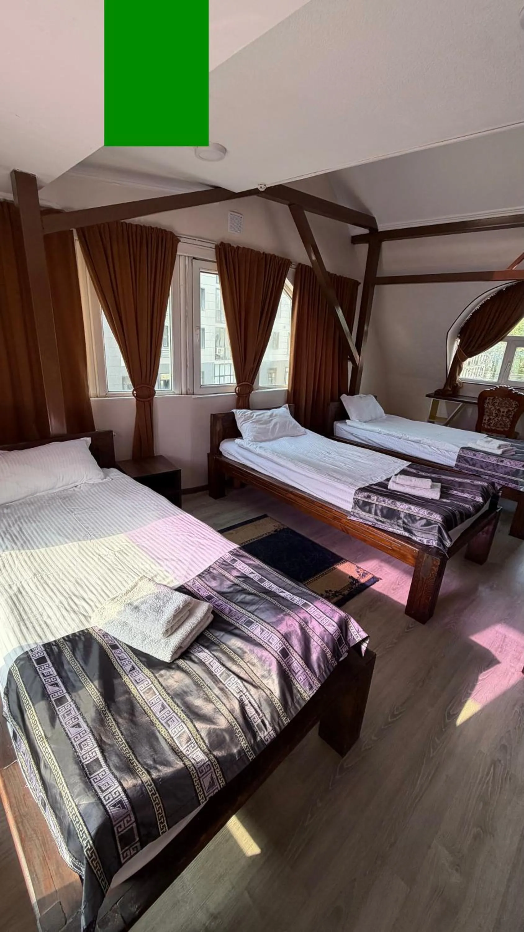 Bed in Eco House
