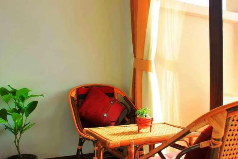 Seating area in Peace Paradise Beach