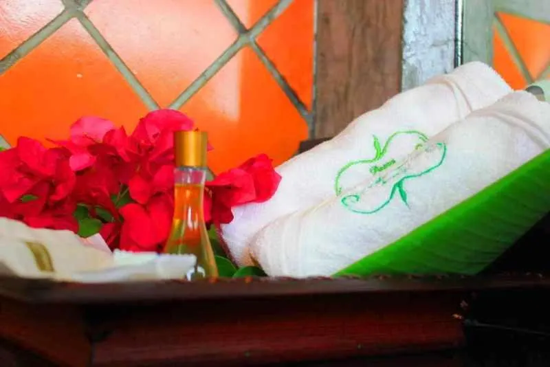 Decorative detail, Bed in Peace Paradise Beach