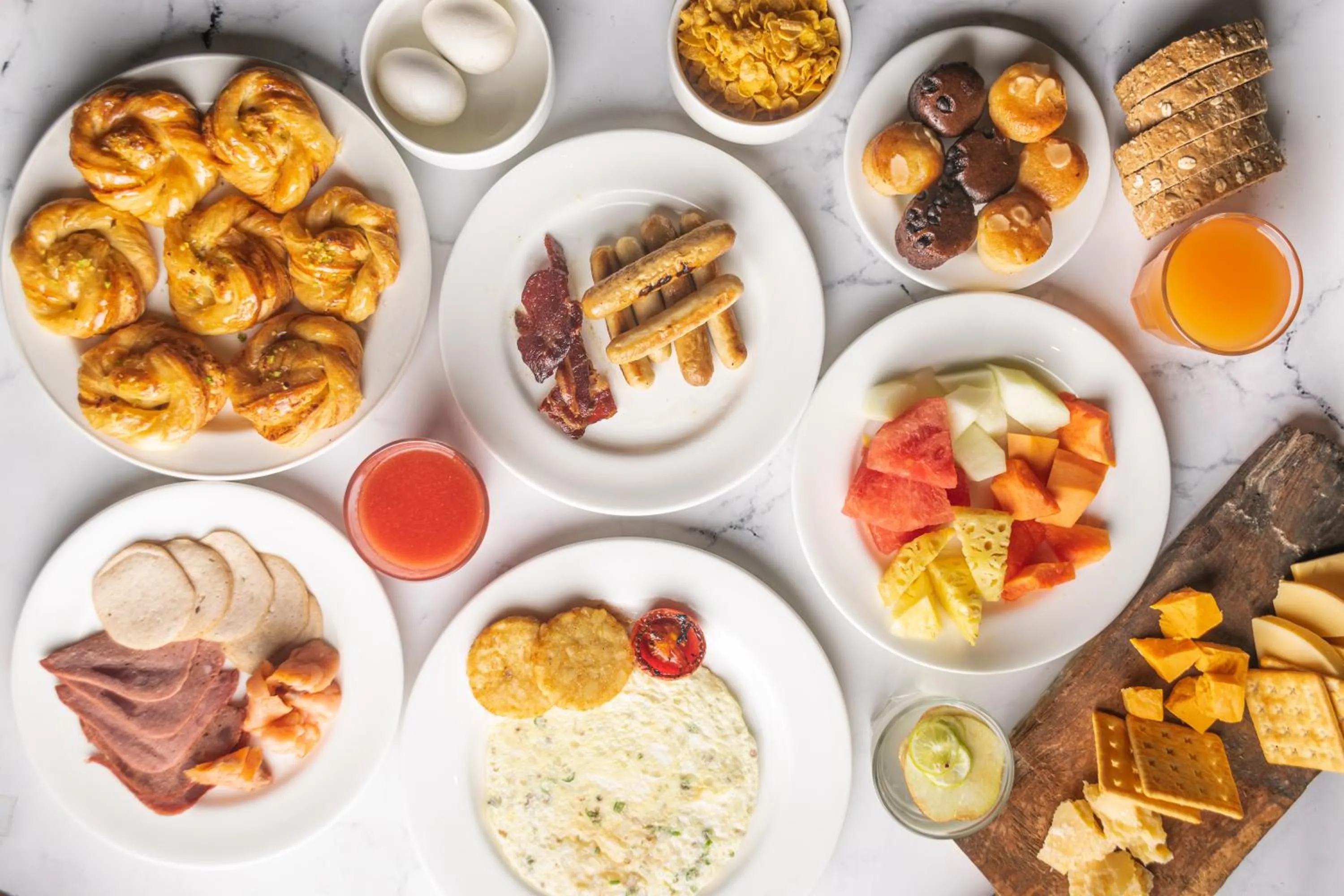 Breakfast in DoubleTree by Hilton Gurugram Baani Square