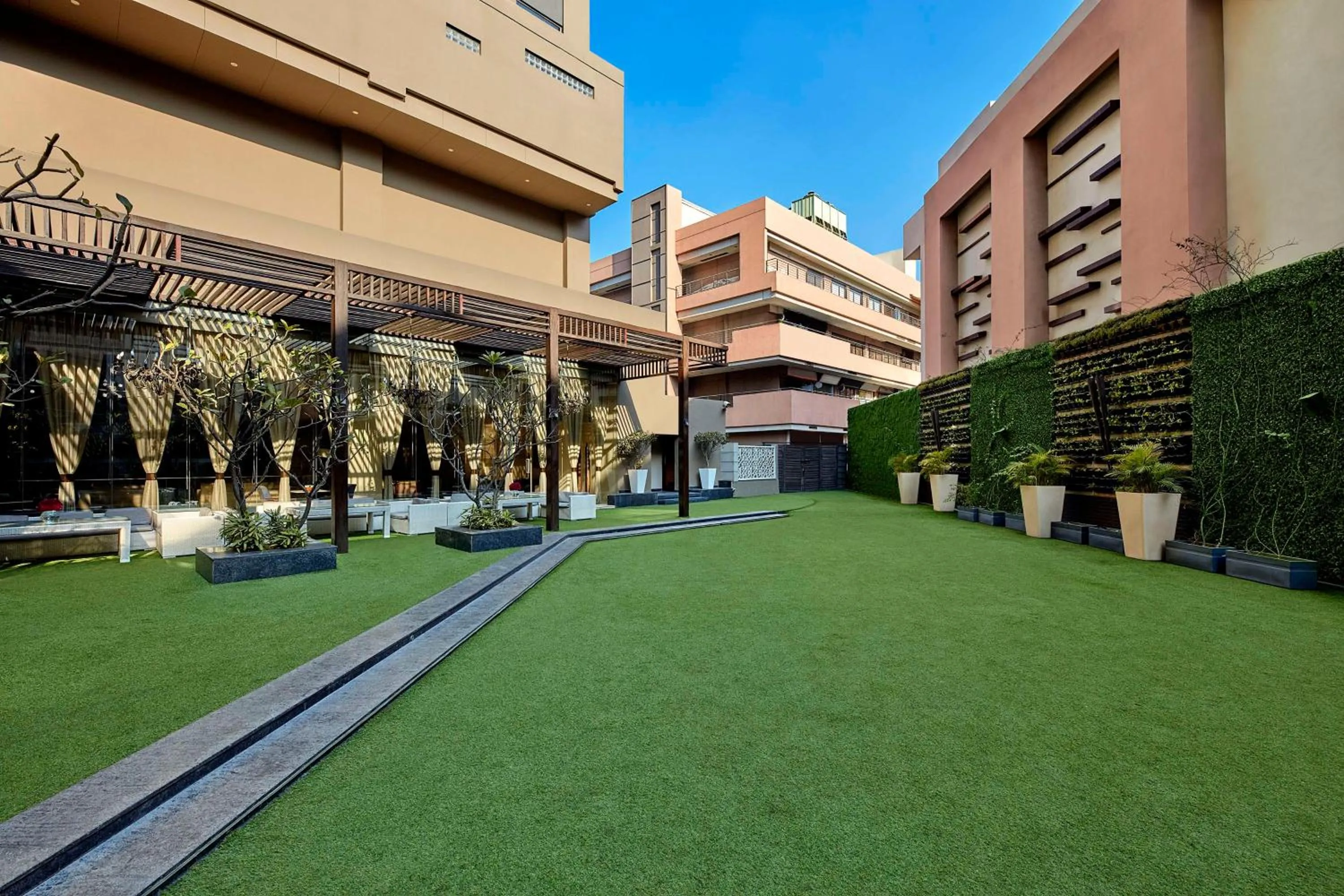 Inner courtyard view in DoubleTree by Hilton Gurugram Baani Square