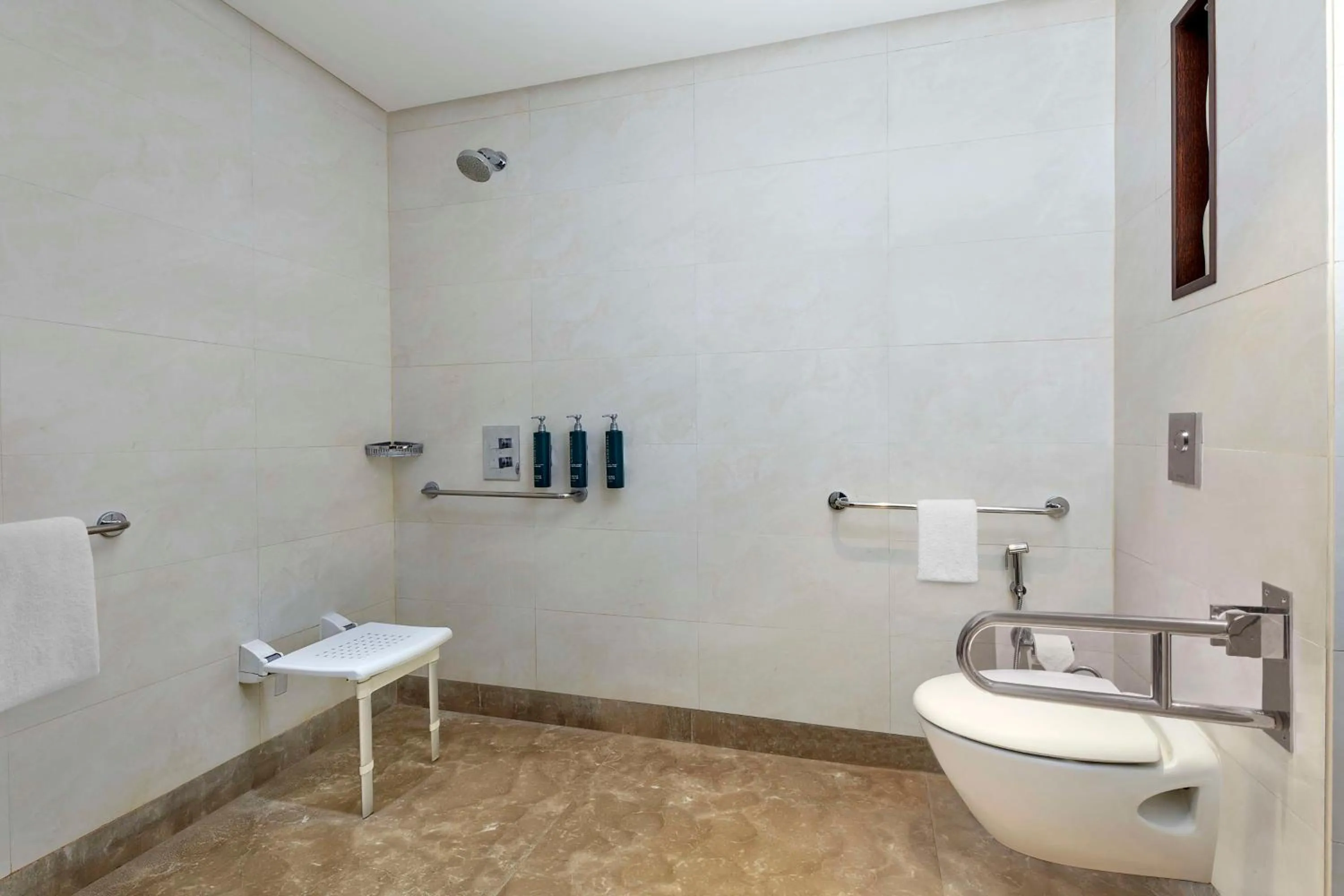 Bathroom in DoubleTree by Hilton Gurugram Baani Square