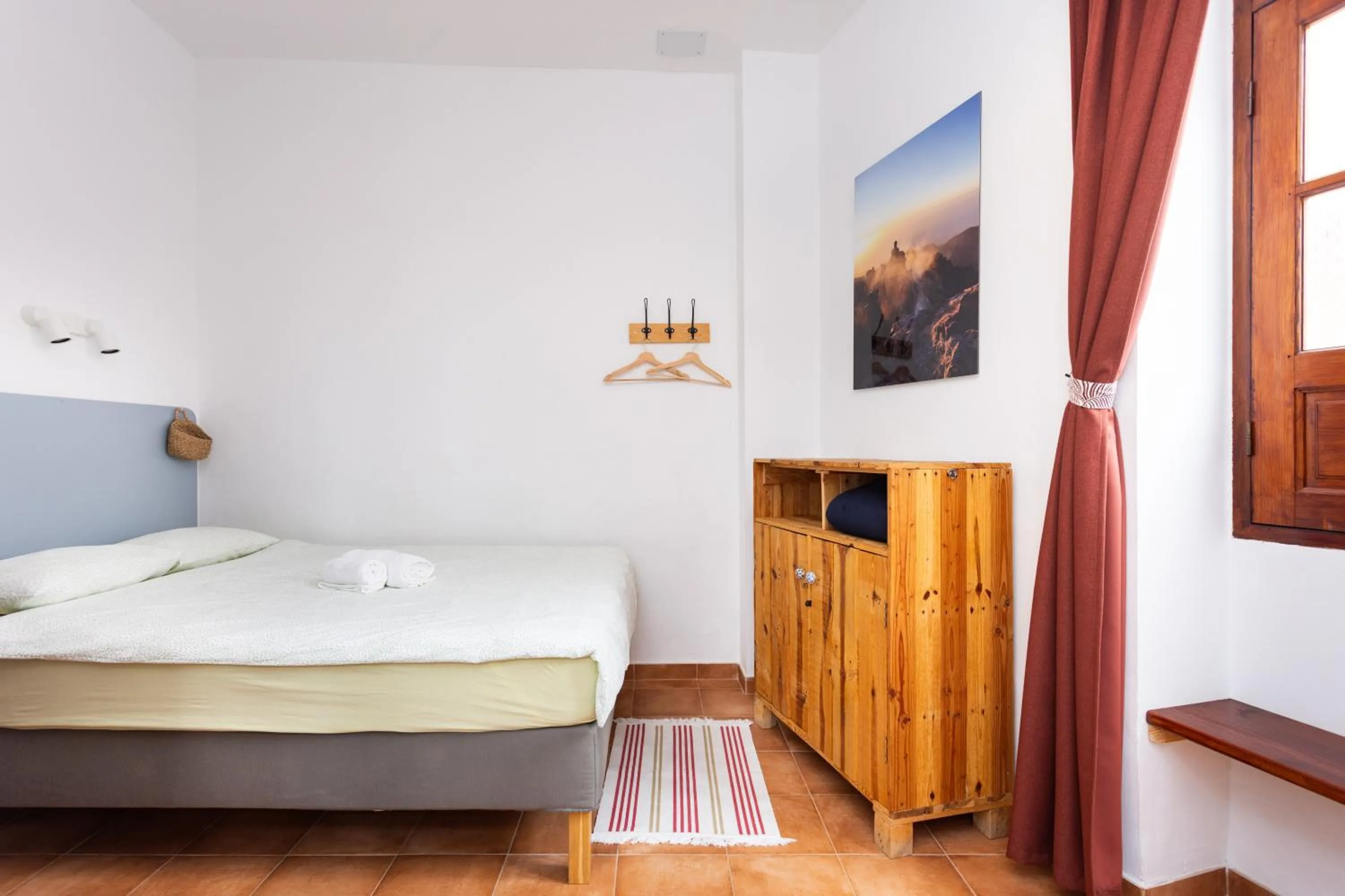 Bed in Tabaiba Guesthouse