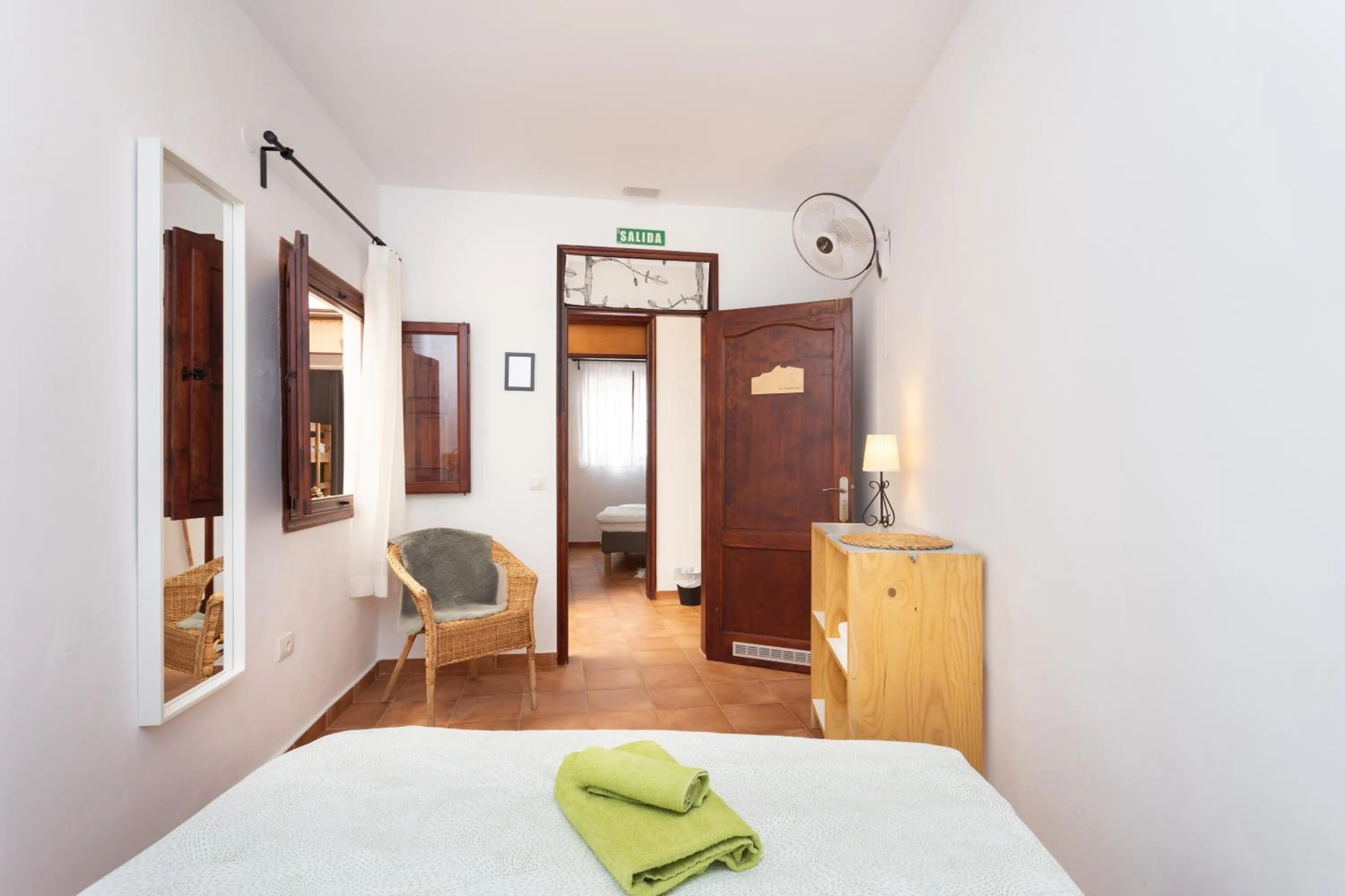 Bed in Tabaiba Guesthouse