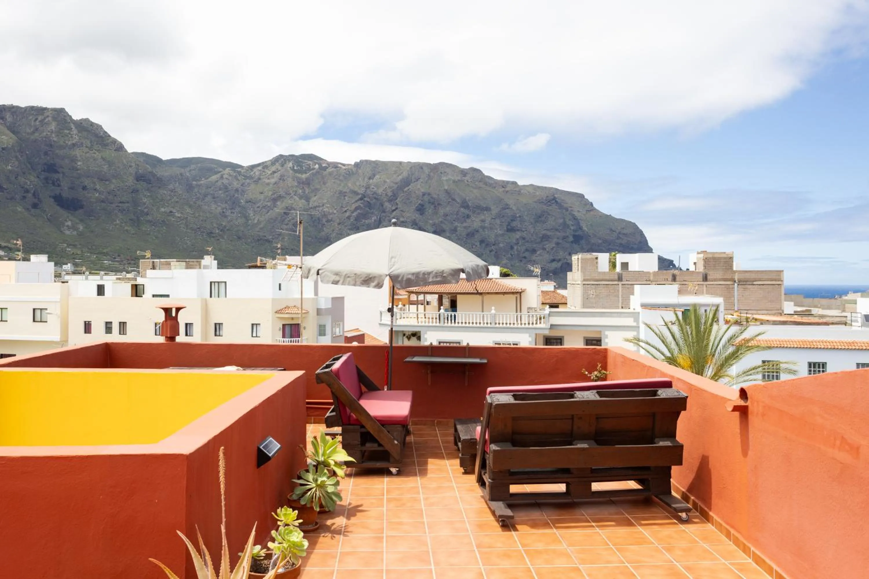 Patio in Tabaiba Guesthouse