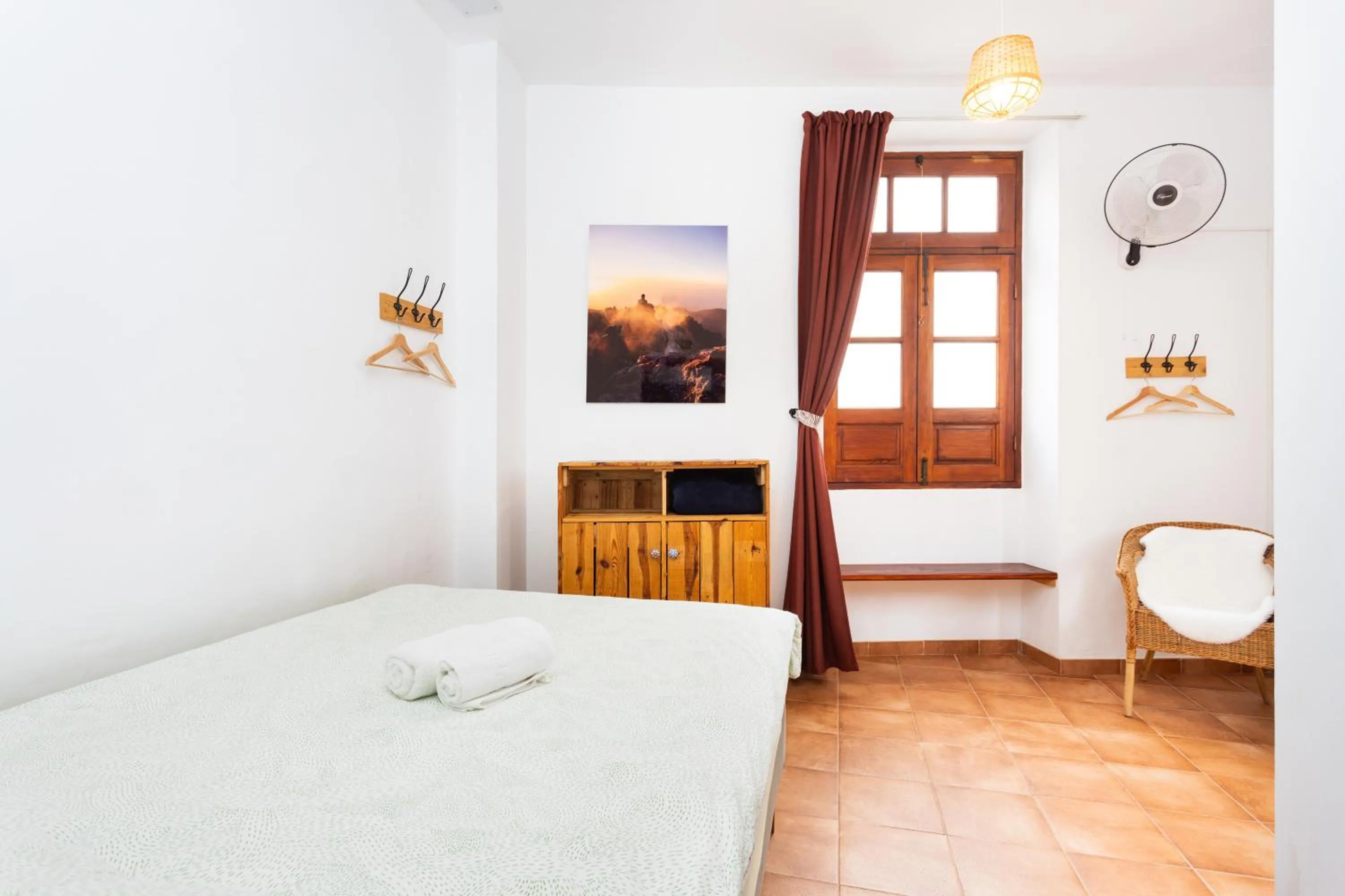 Bed in Tabaiba Guesthouse