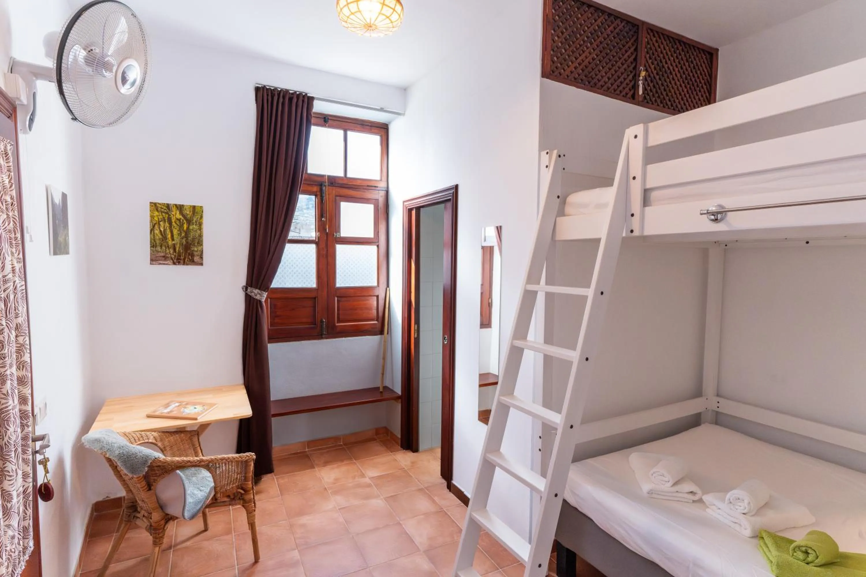 Bed in Tabaiba Guesthouse